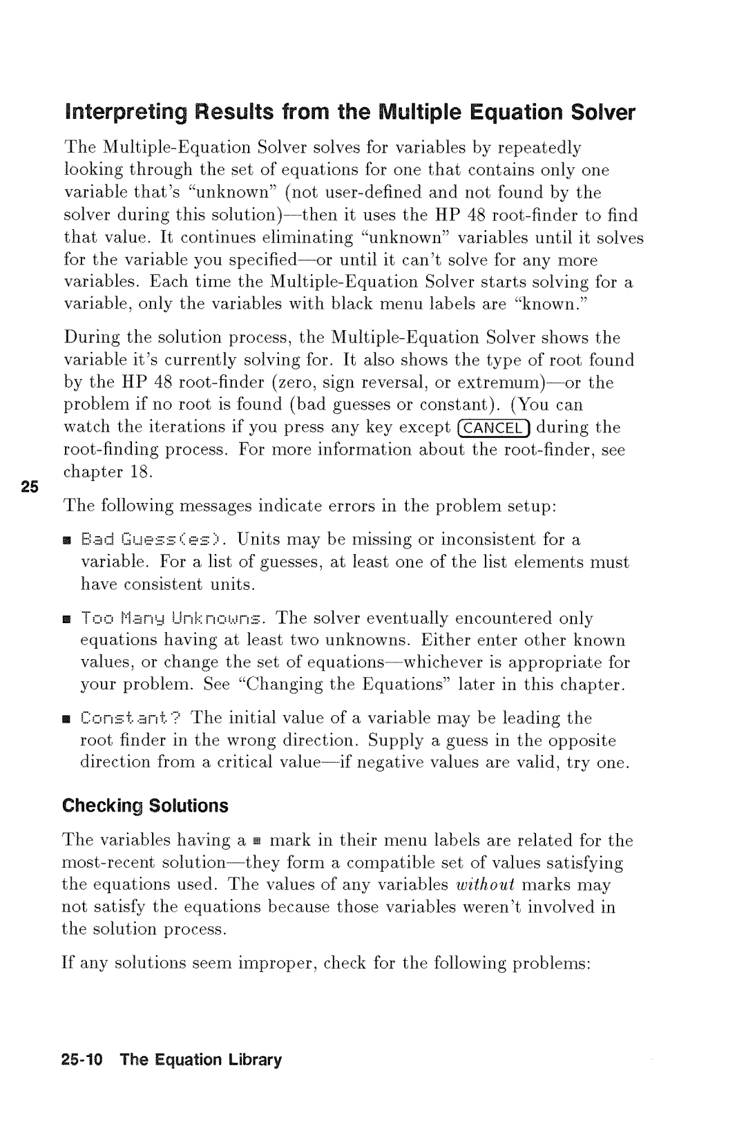 HP 48gx Graphing manual 