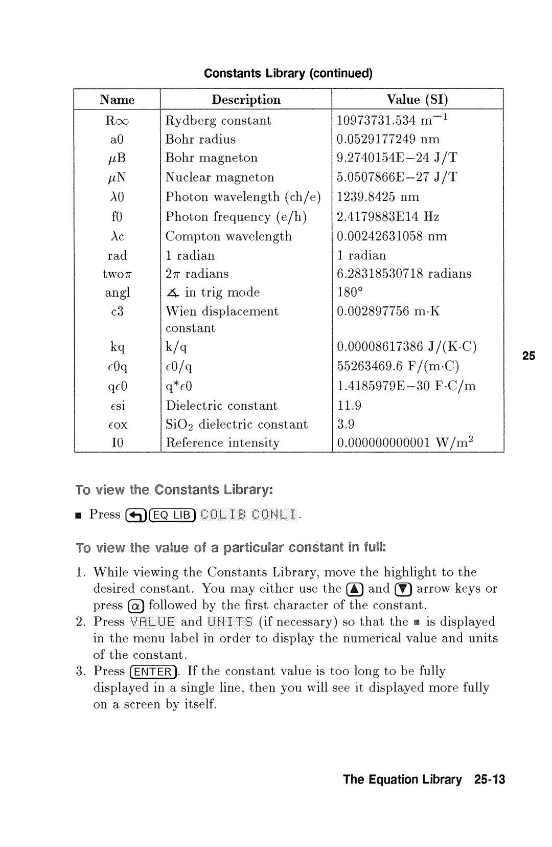 HP 48gx Graphing manual 