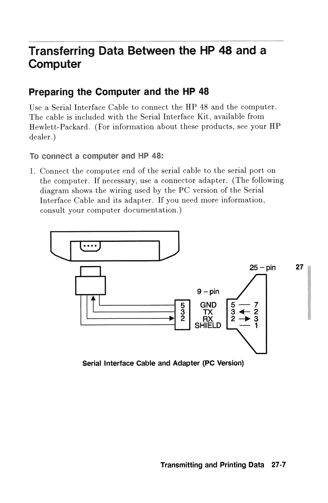 HP 48gx Graphing manual 