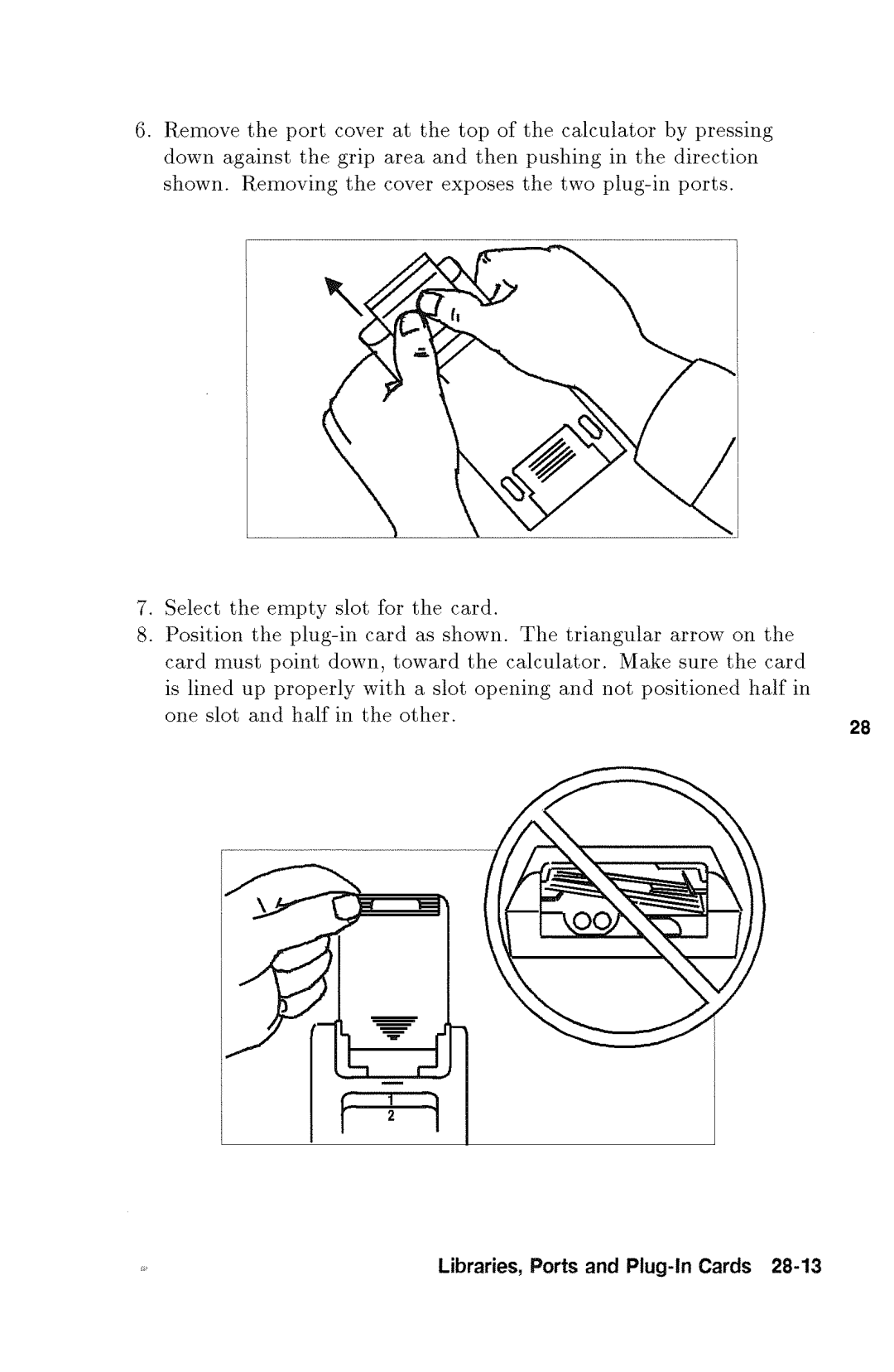 HP 48gx Graphing manual 