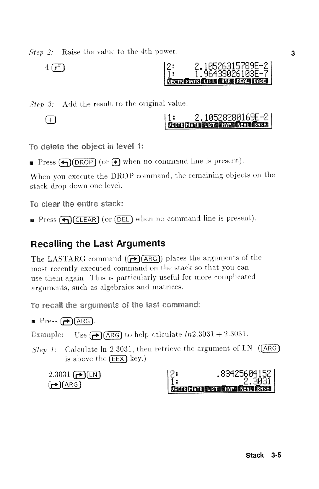 HP 48gx Graphing manual 