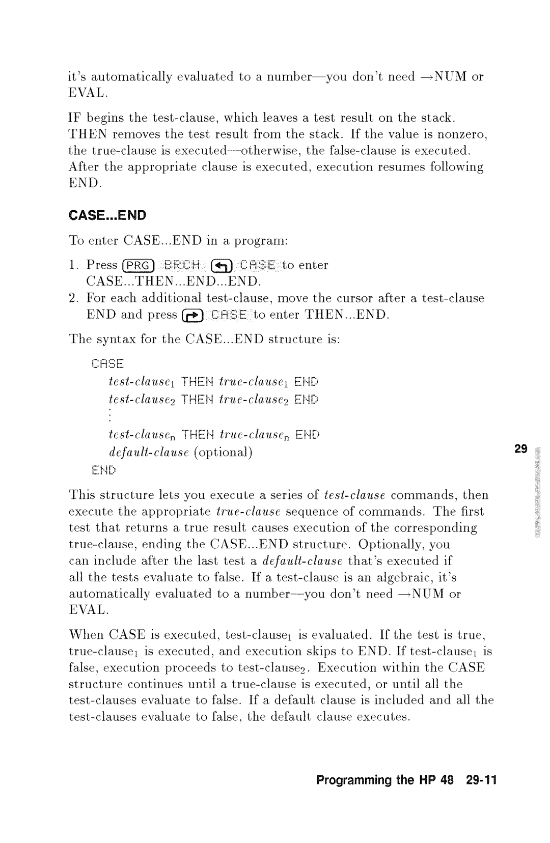 HP 48gx Graphing manual 