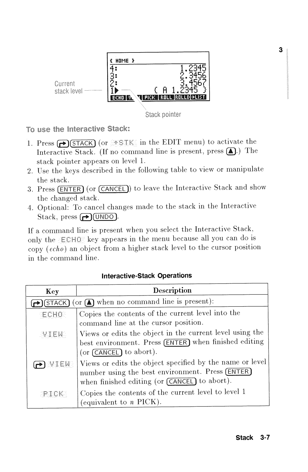 HP 48gx Graphing manual 