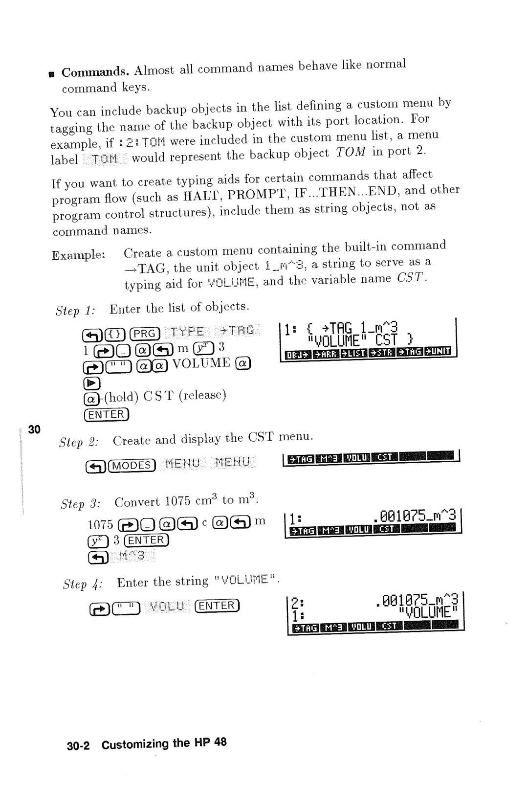 HP 48gx Graphing manual 