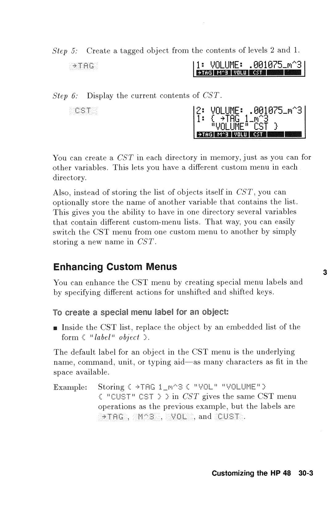 HP 48gx Graphing manual 