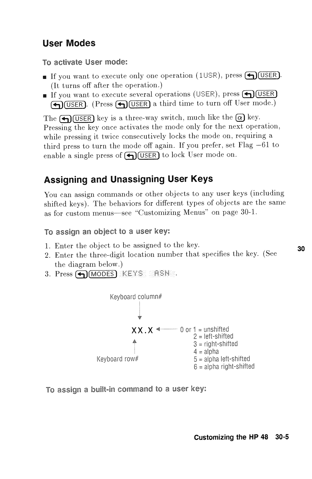 HP 48gx Graphing manual 