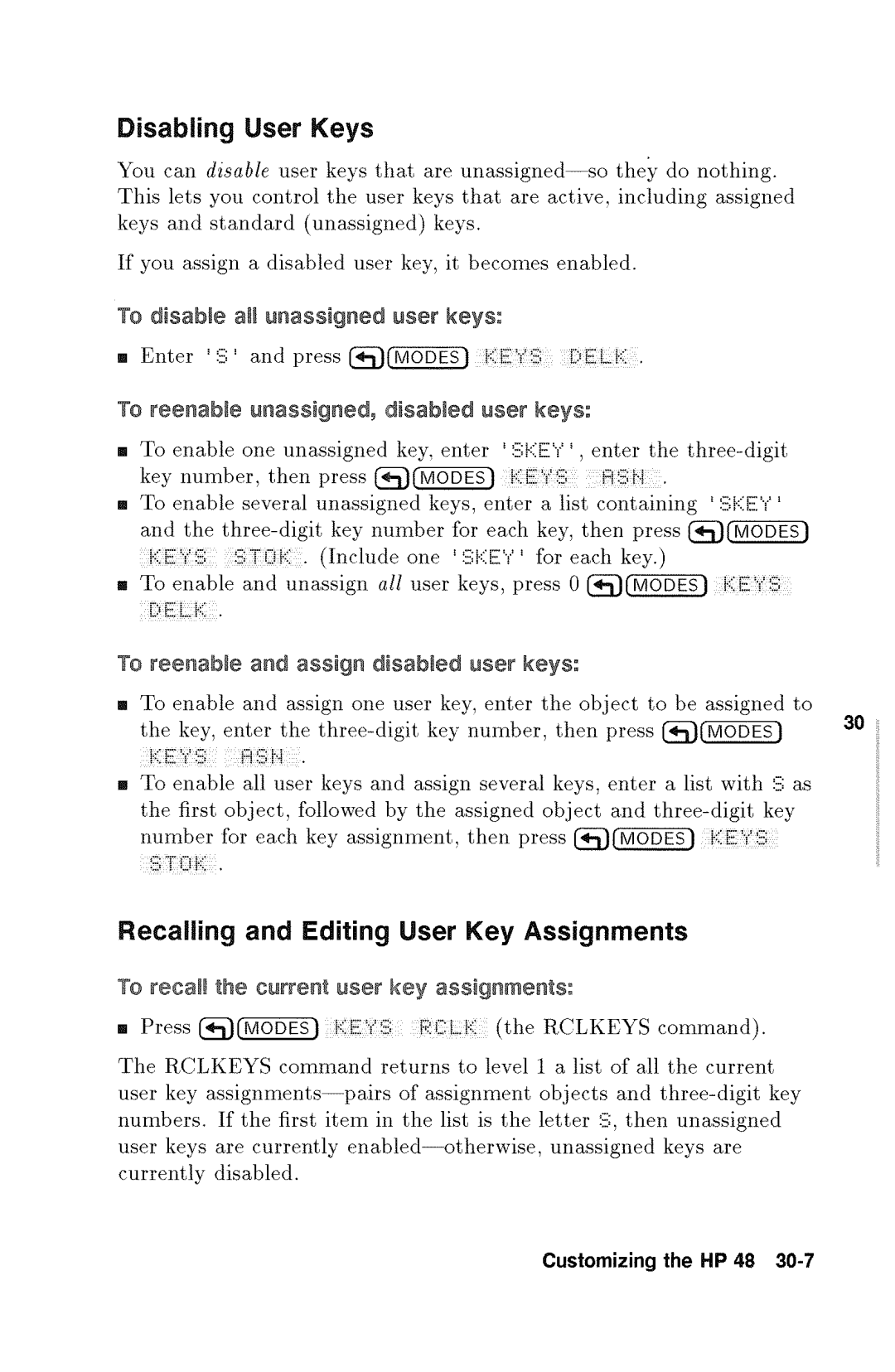 HP 48gx Graphing manual 