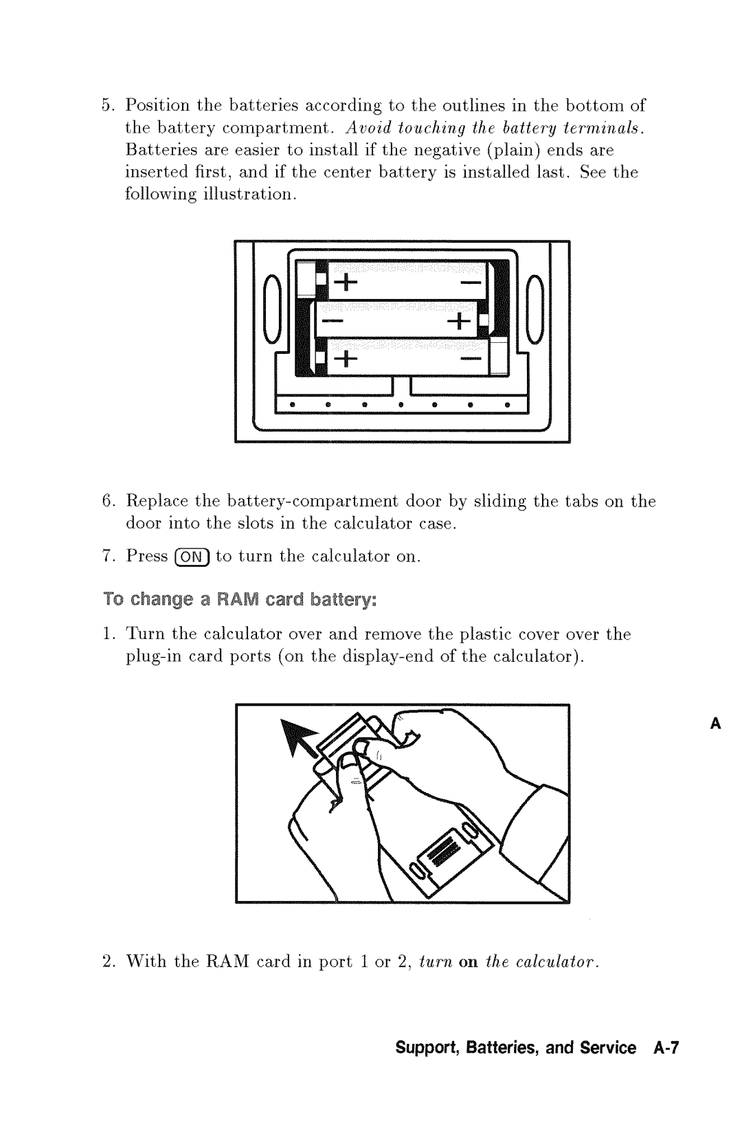 HP 48gx Graphing manual 