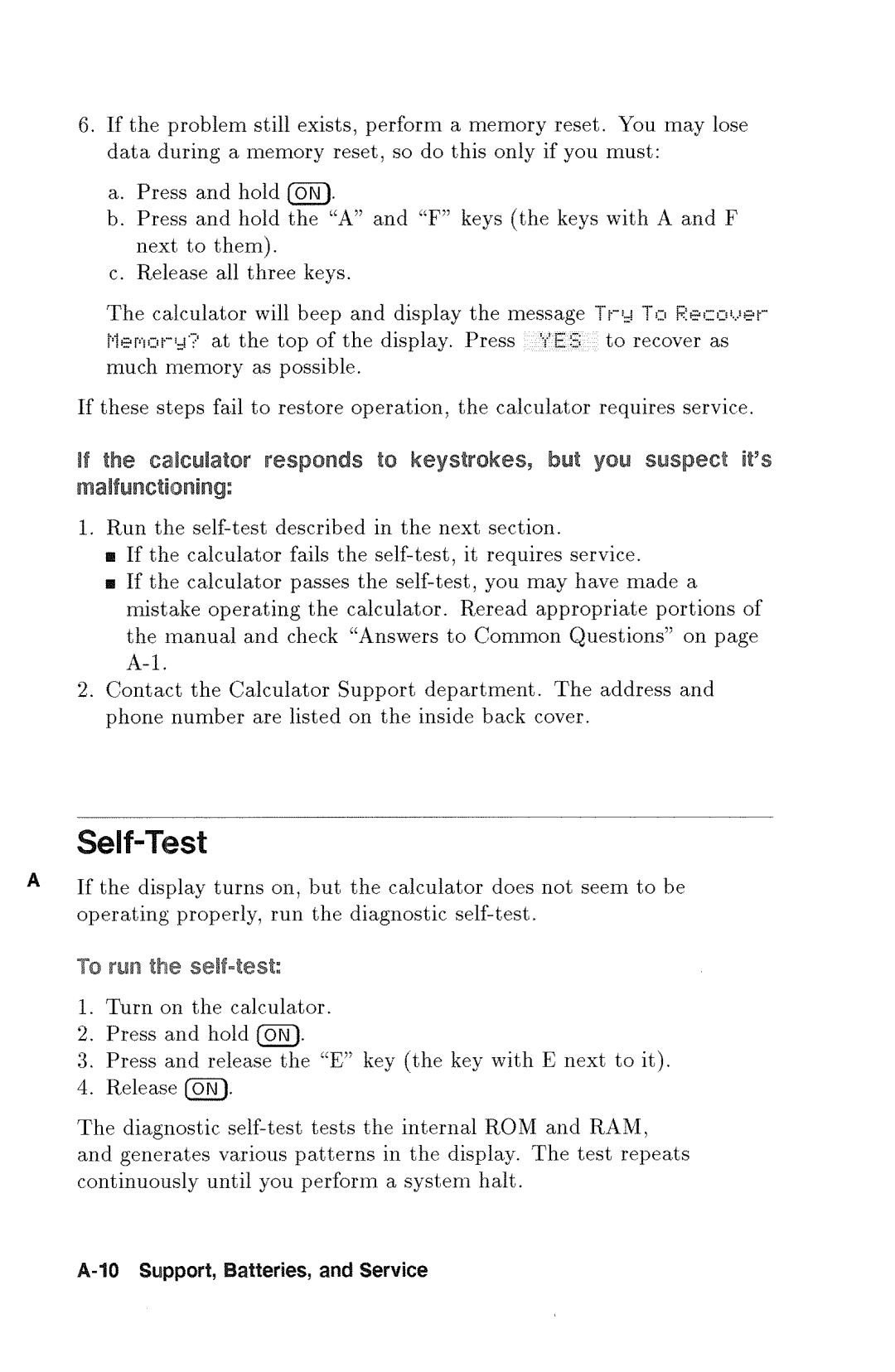 HP 48gx Graphing manual 