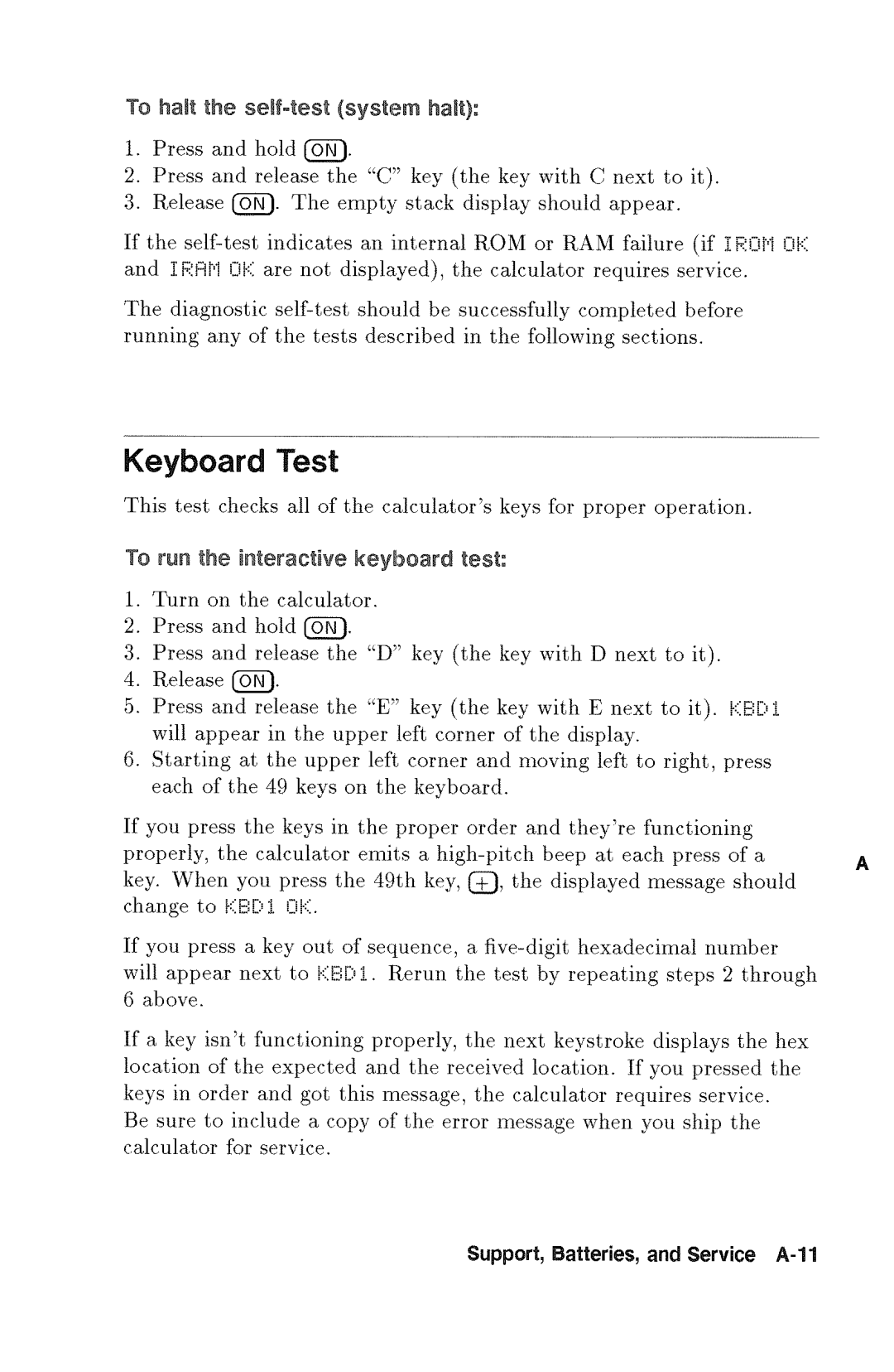 HP 48gx Graphing manual 