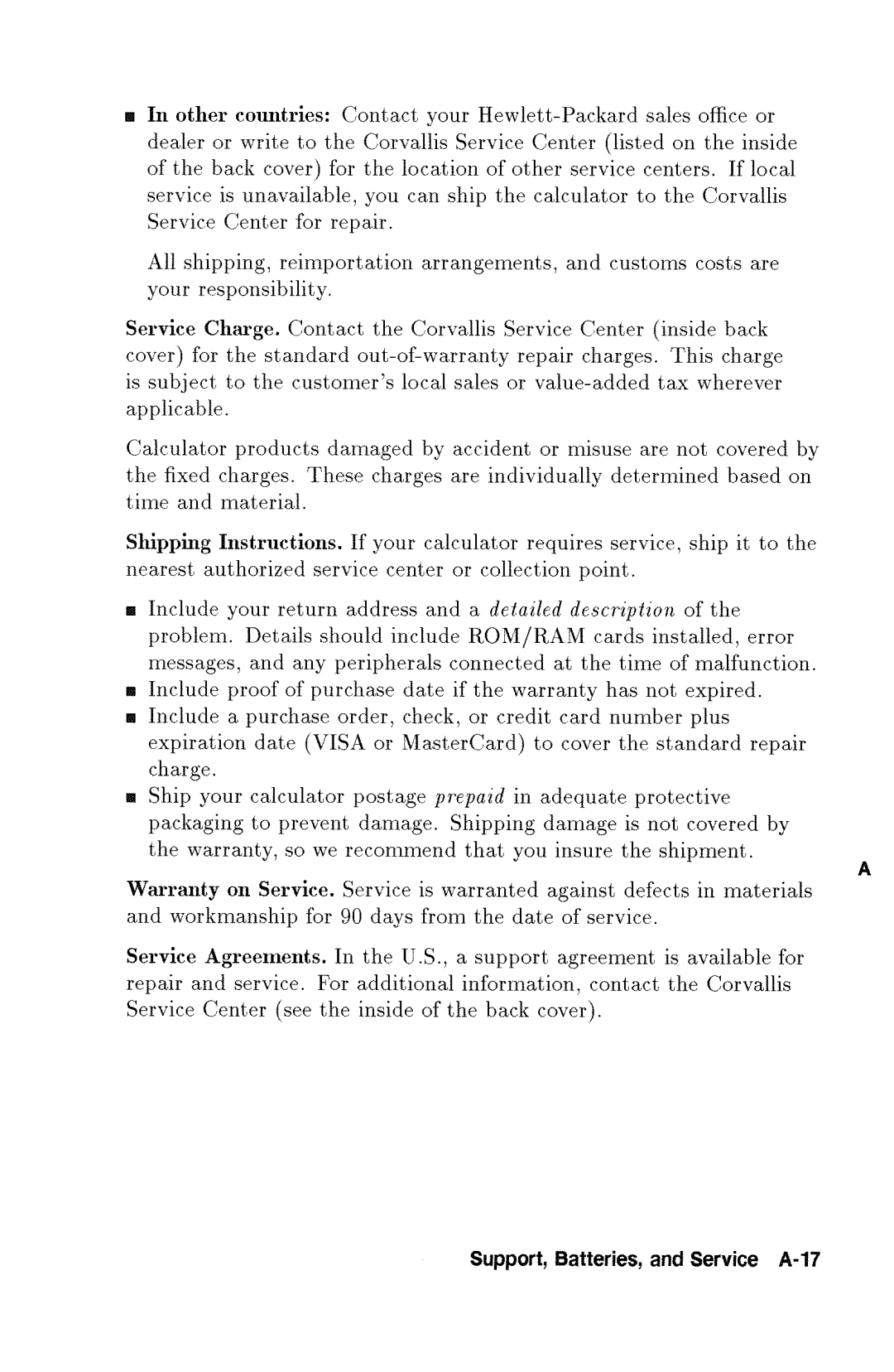 HP 48gx Graphing manual 