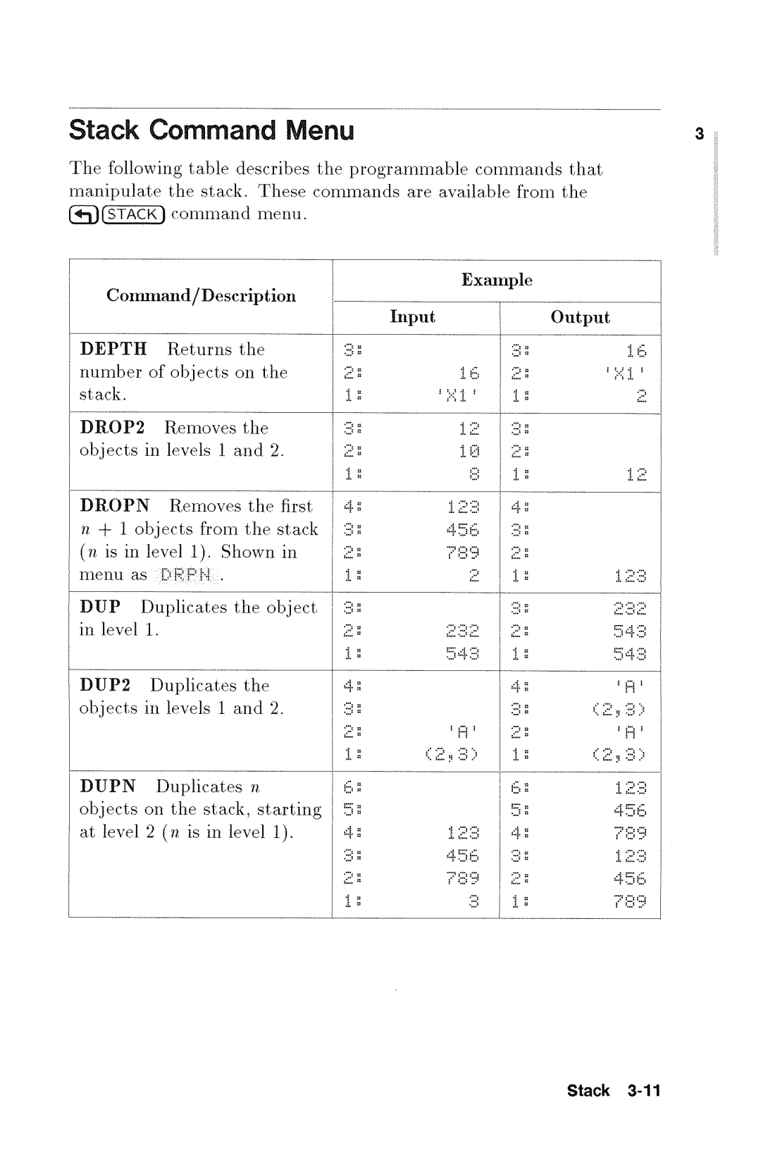 HP 48gx Graphing manual 