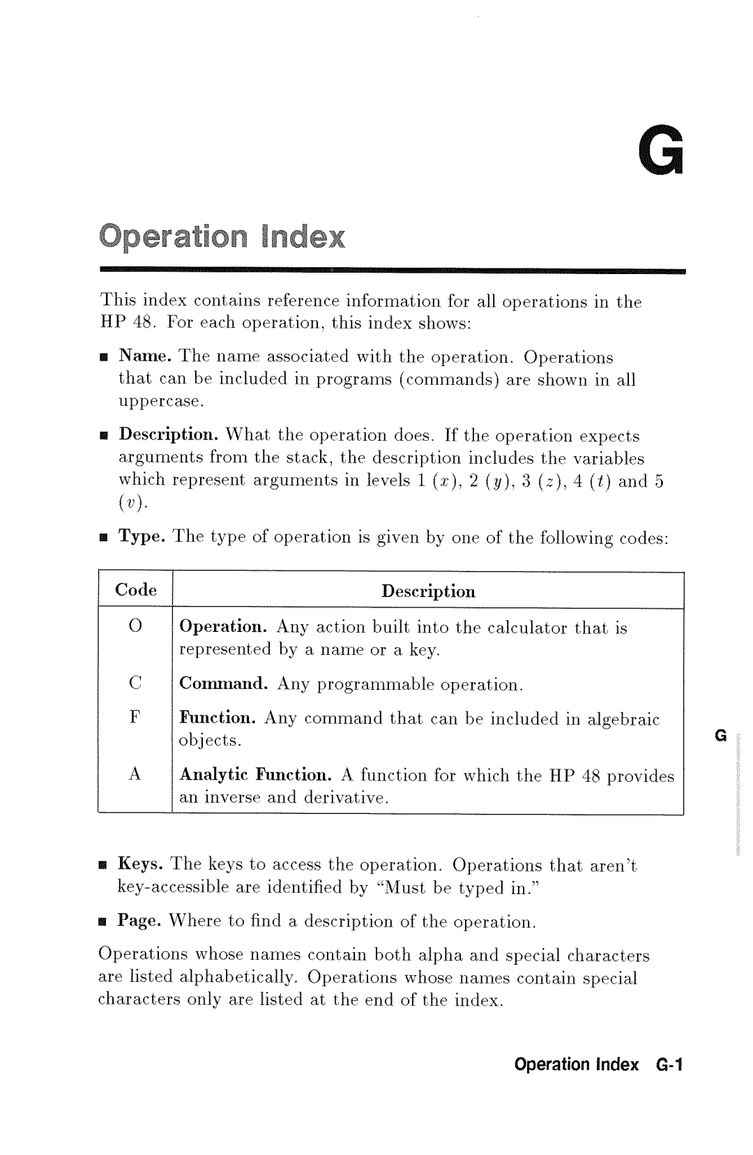 HP 48gx Graphing manual 