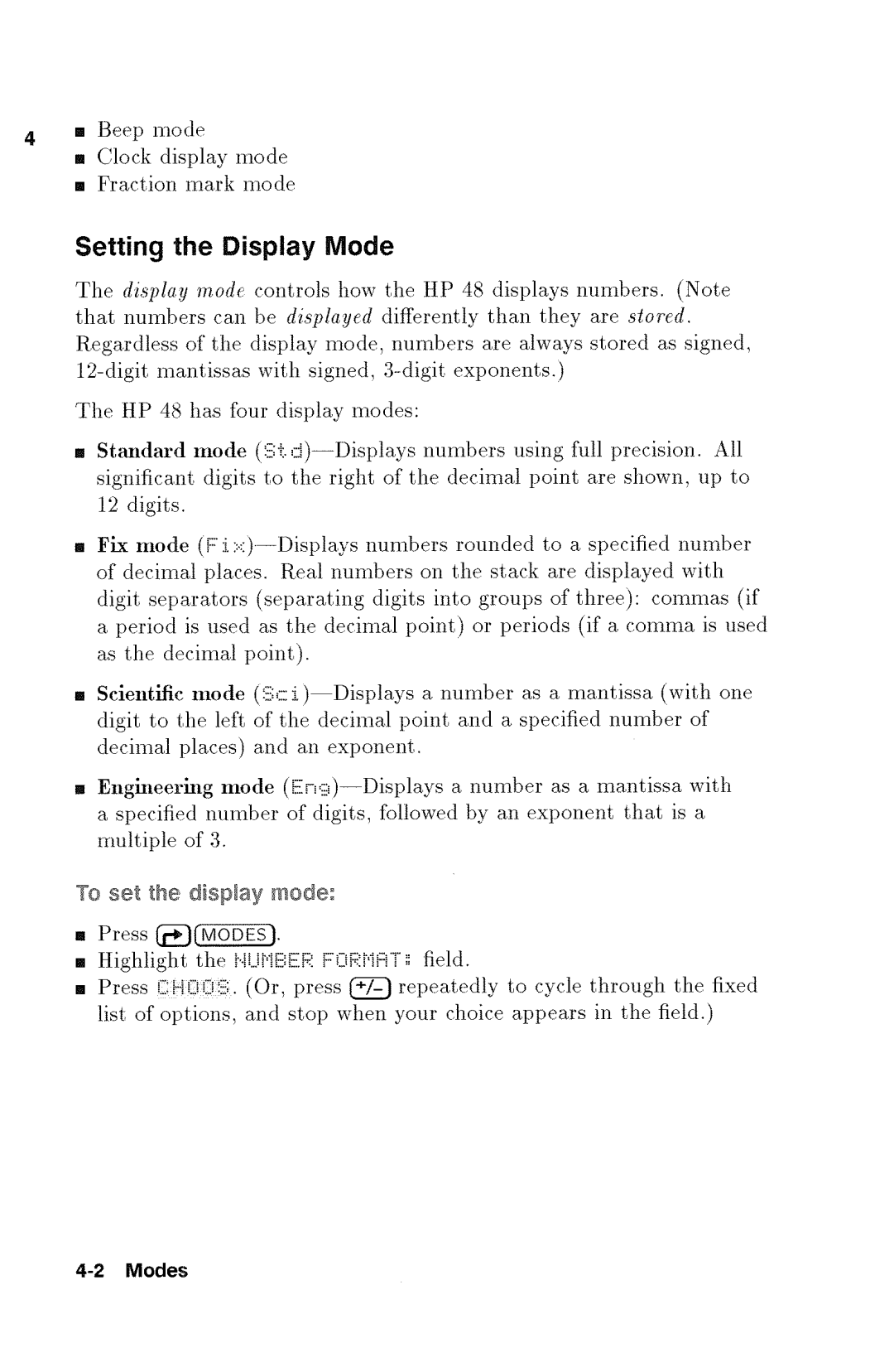 HP 48gx Graphing manual 