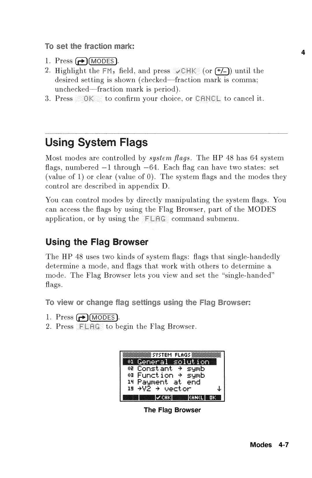 HP 48gx Graphing manual 