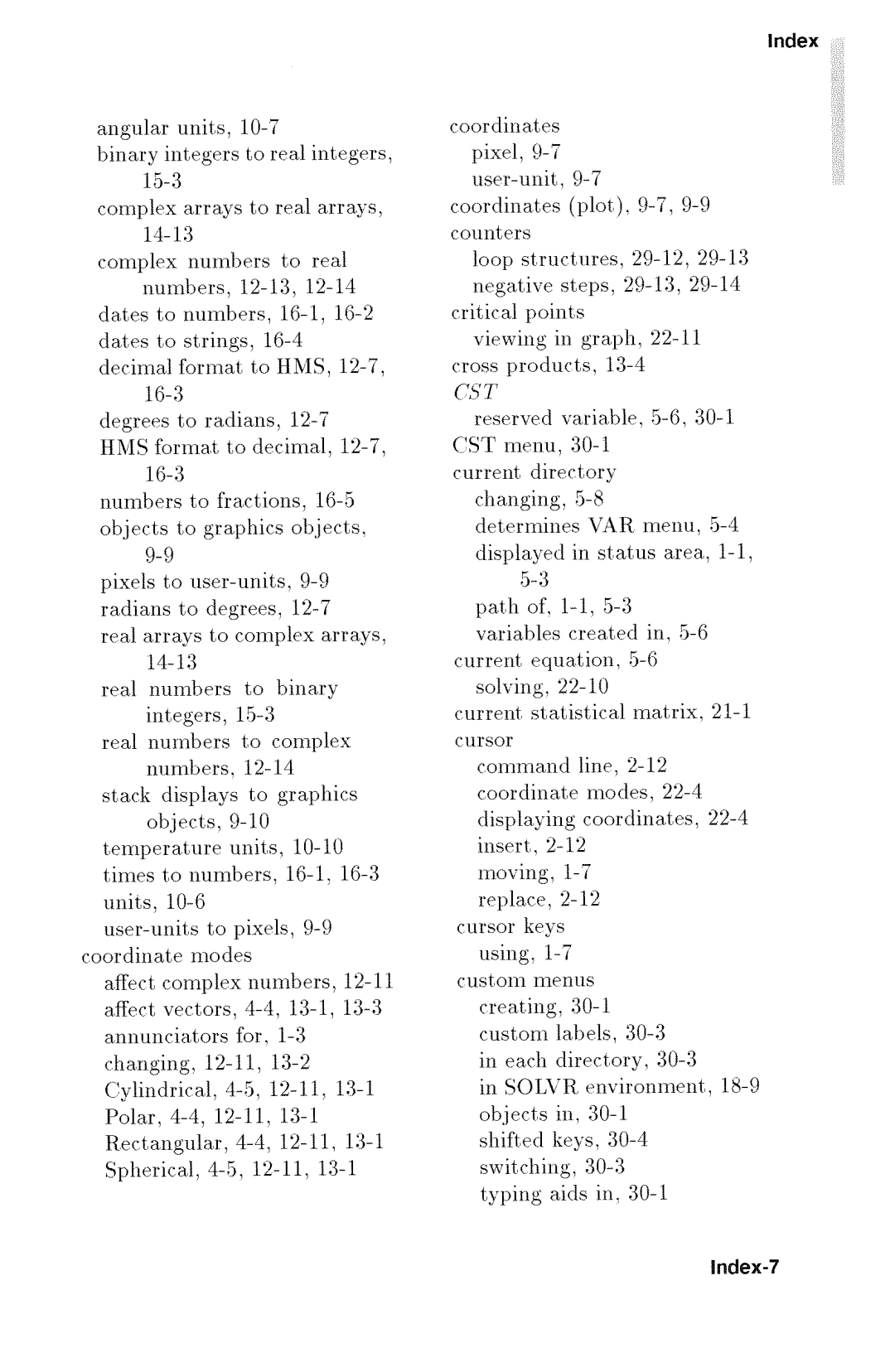 HP 48gx Graphing manual 