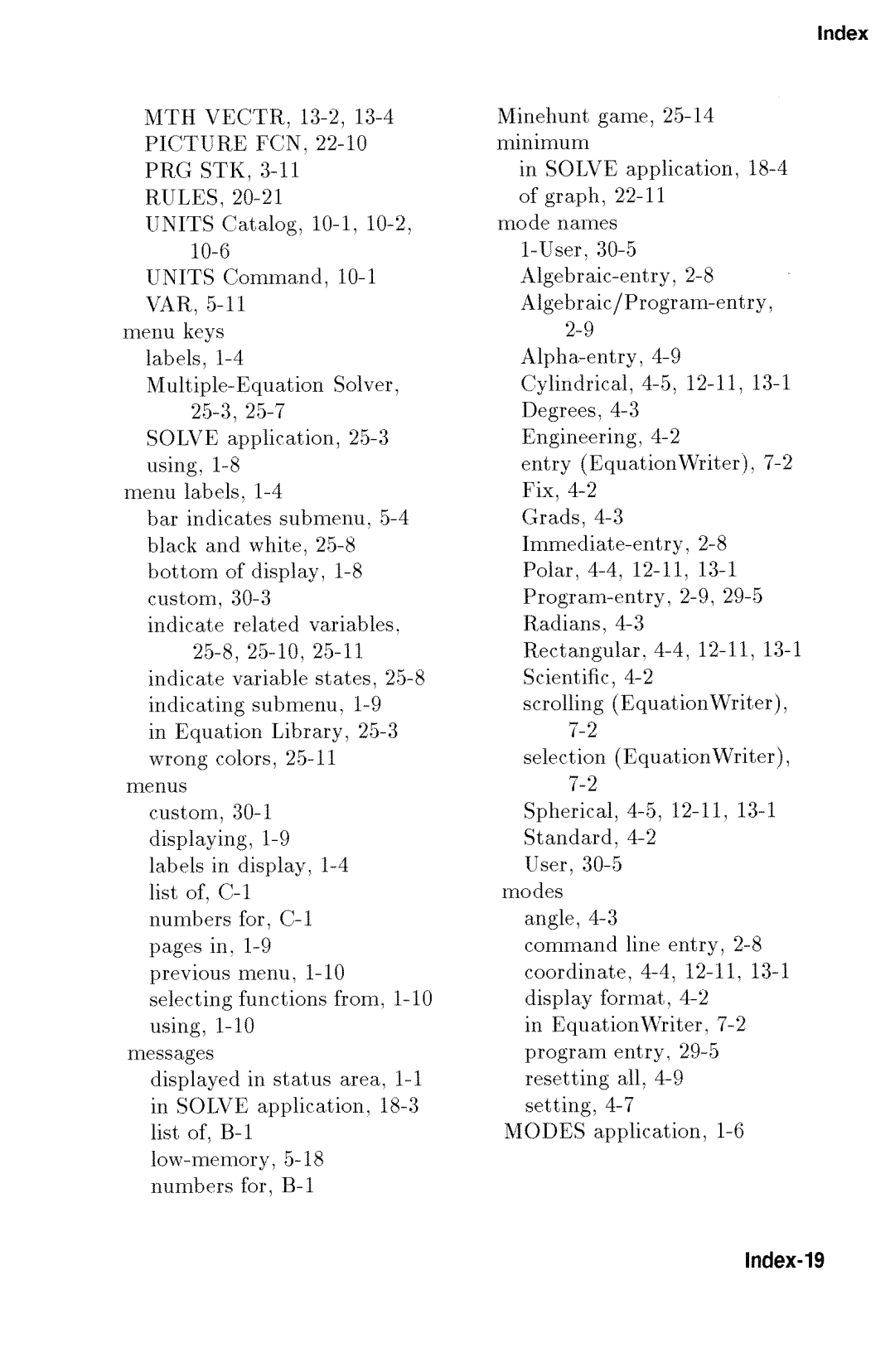 HP 48gx Graphing manual 