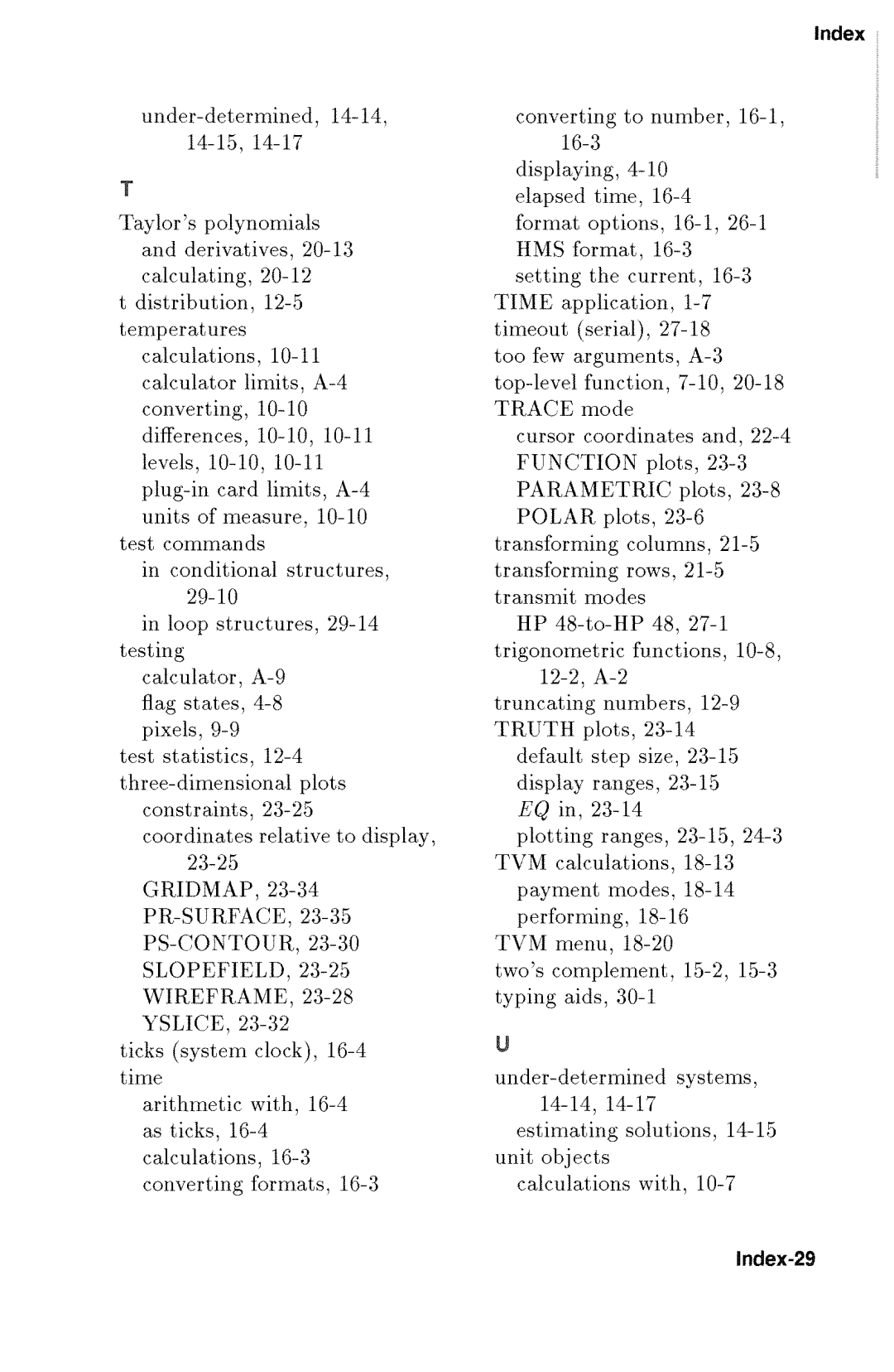 HP 48gx Graphing manual 