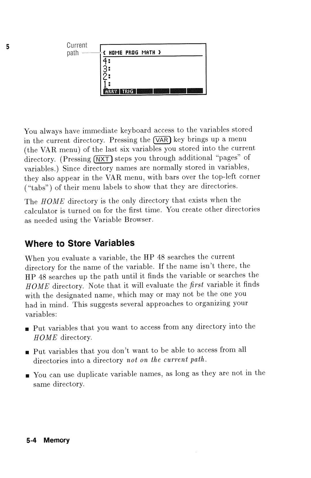 HP 48gx Graphing manual 