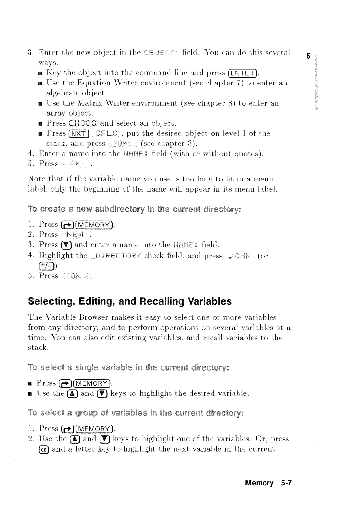 HP 48gx Graphing manual 