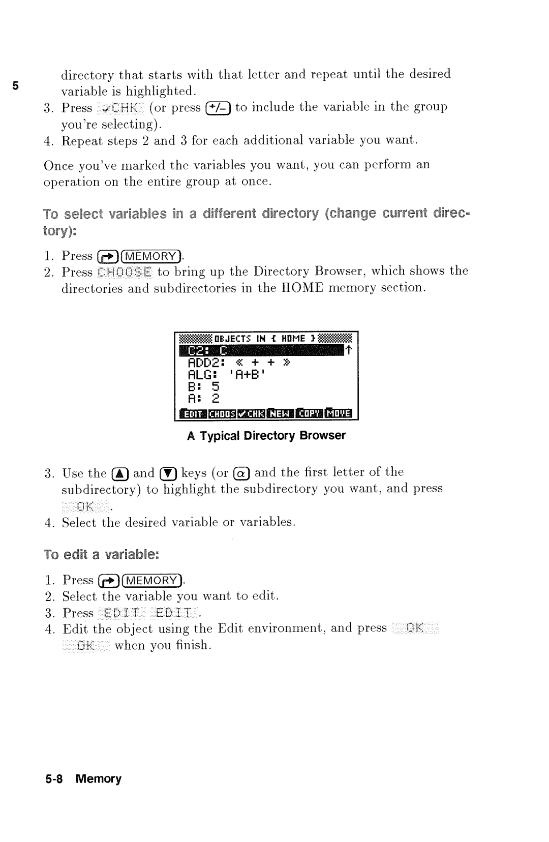 HP 48gx Graphing manual 