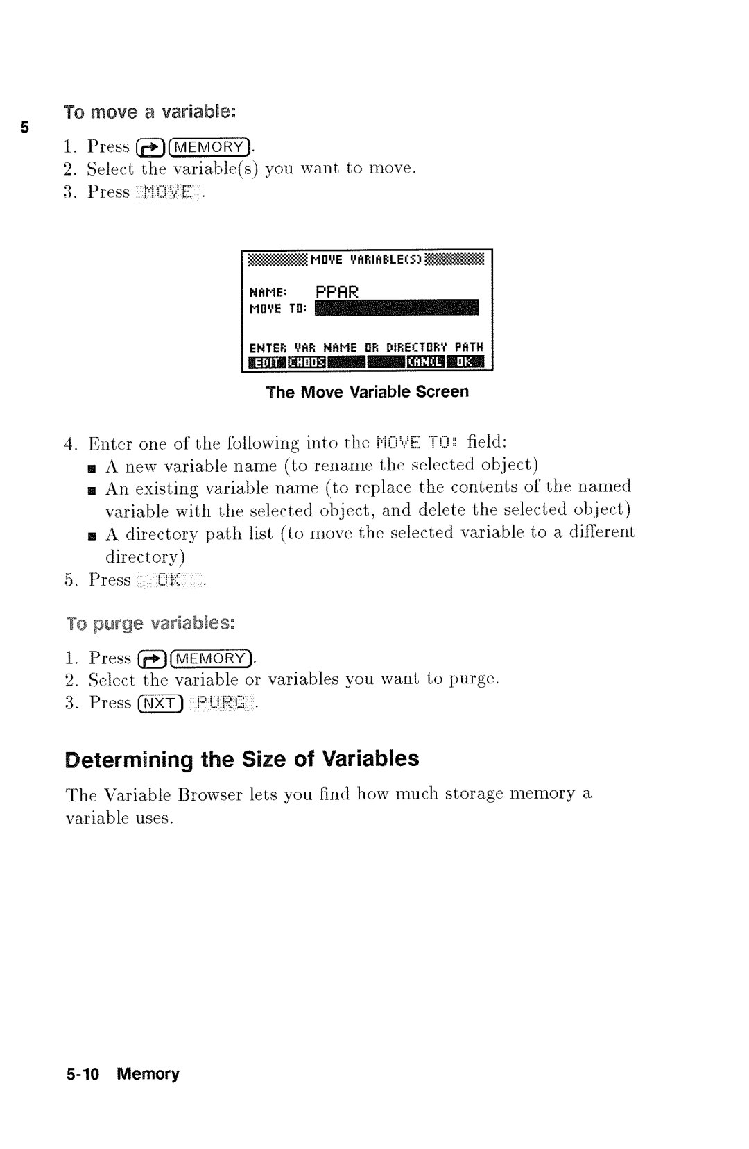 HP 48gx Graphing manual 