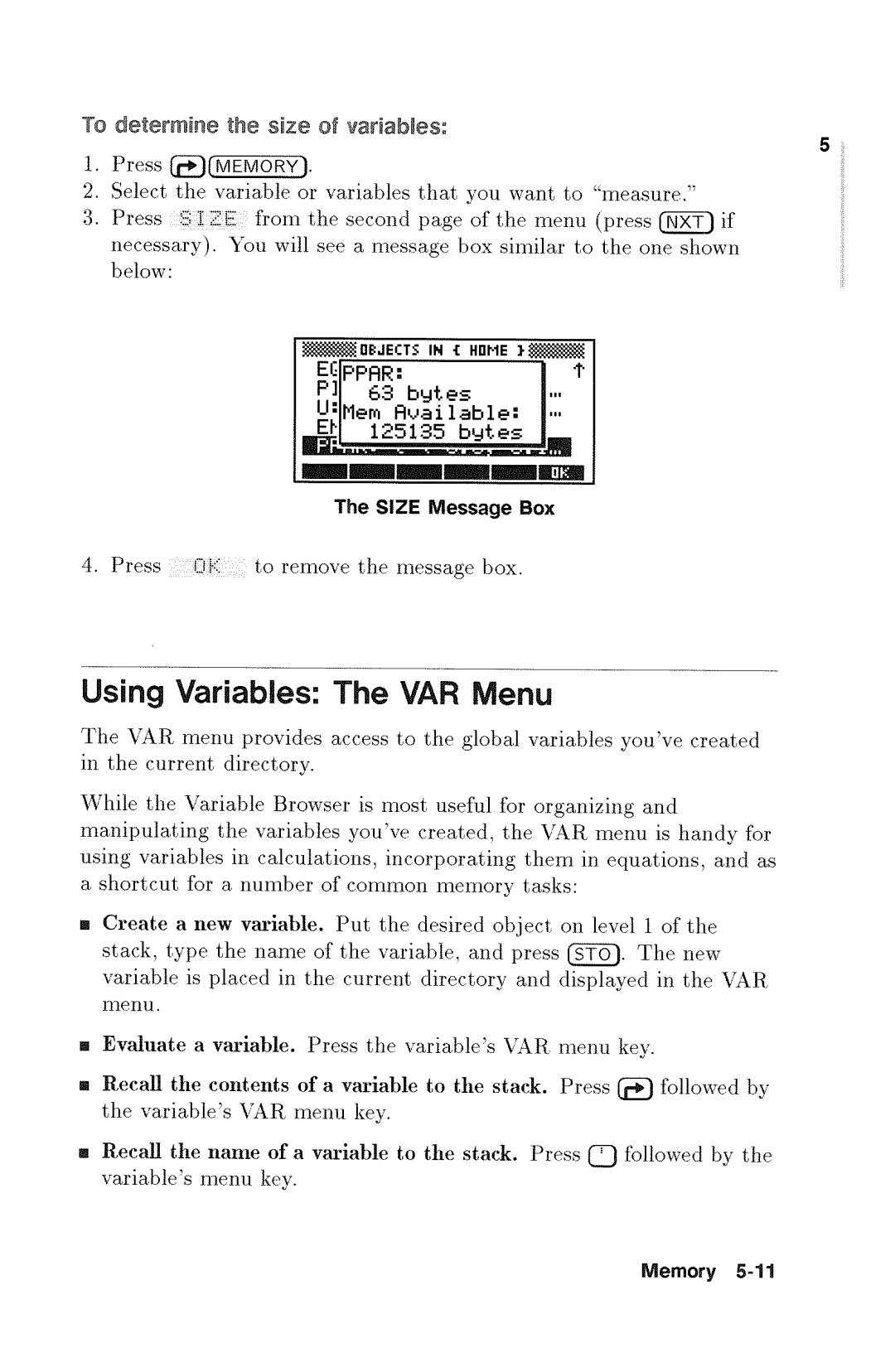 HP 48gx Graphing manual 