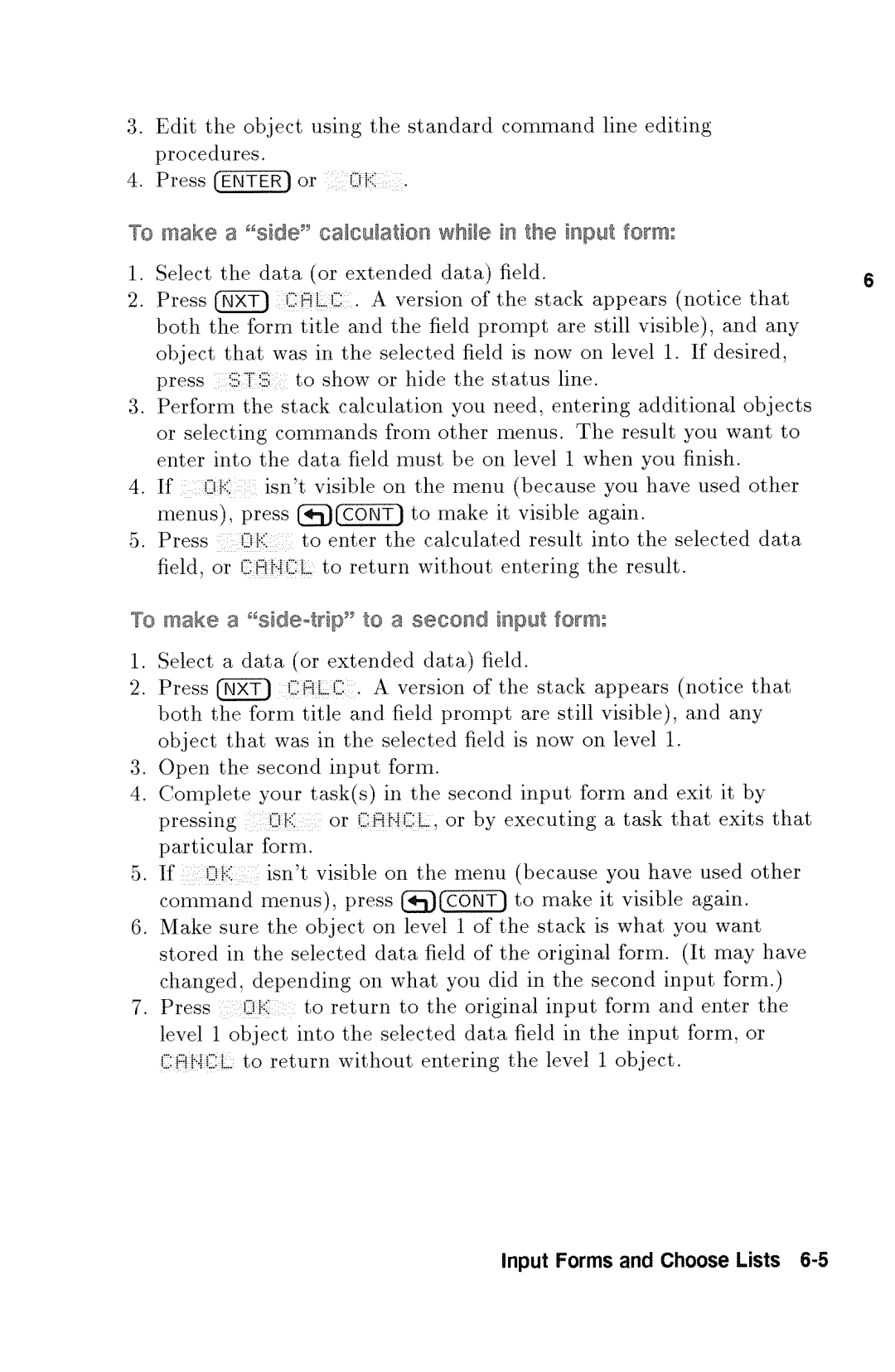 HP 48gx Graphing manual 