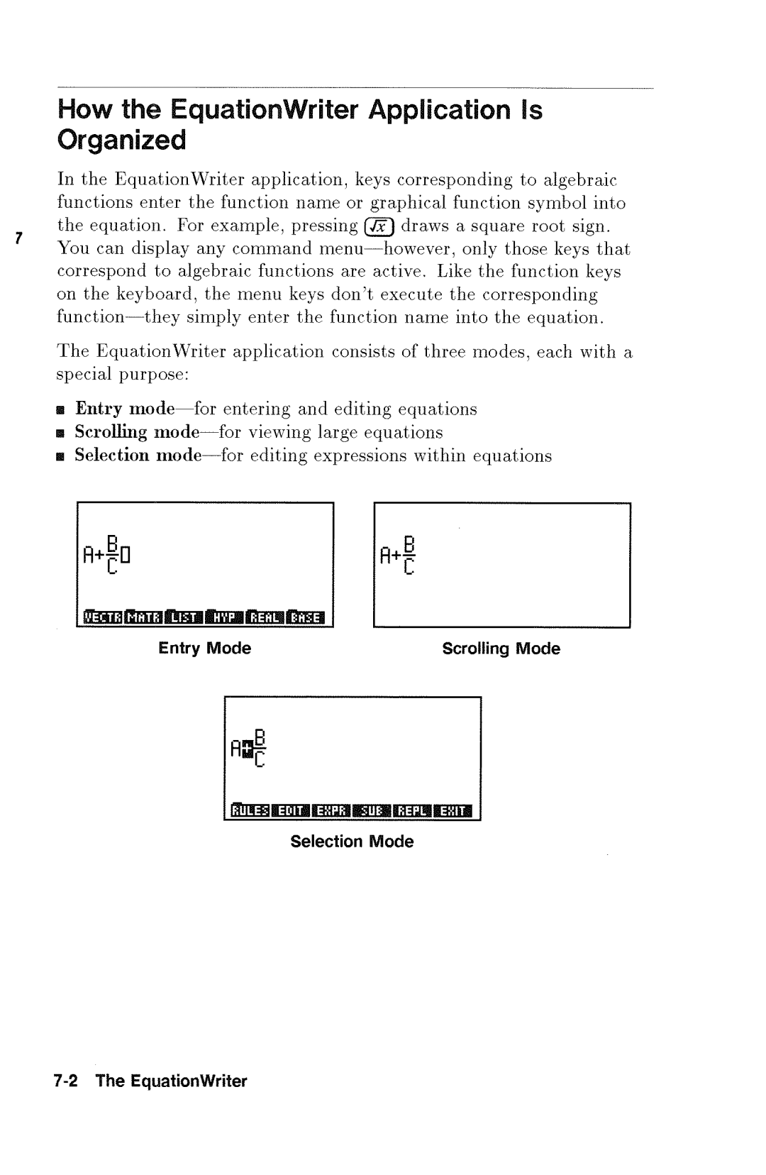 HP 48gx Graphing manual 