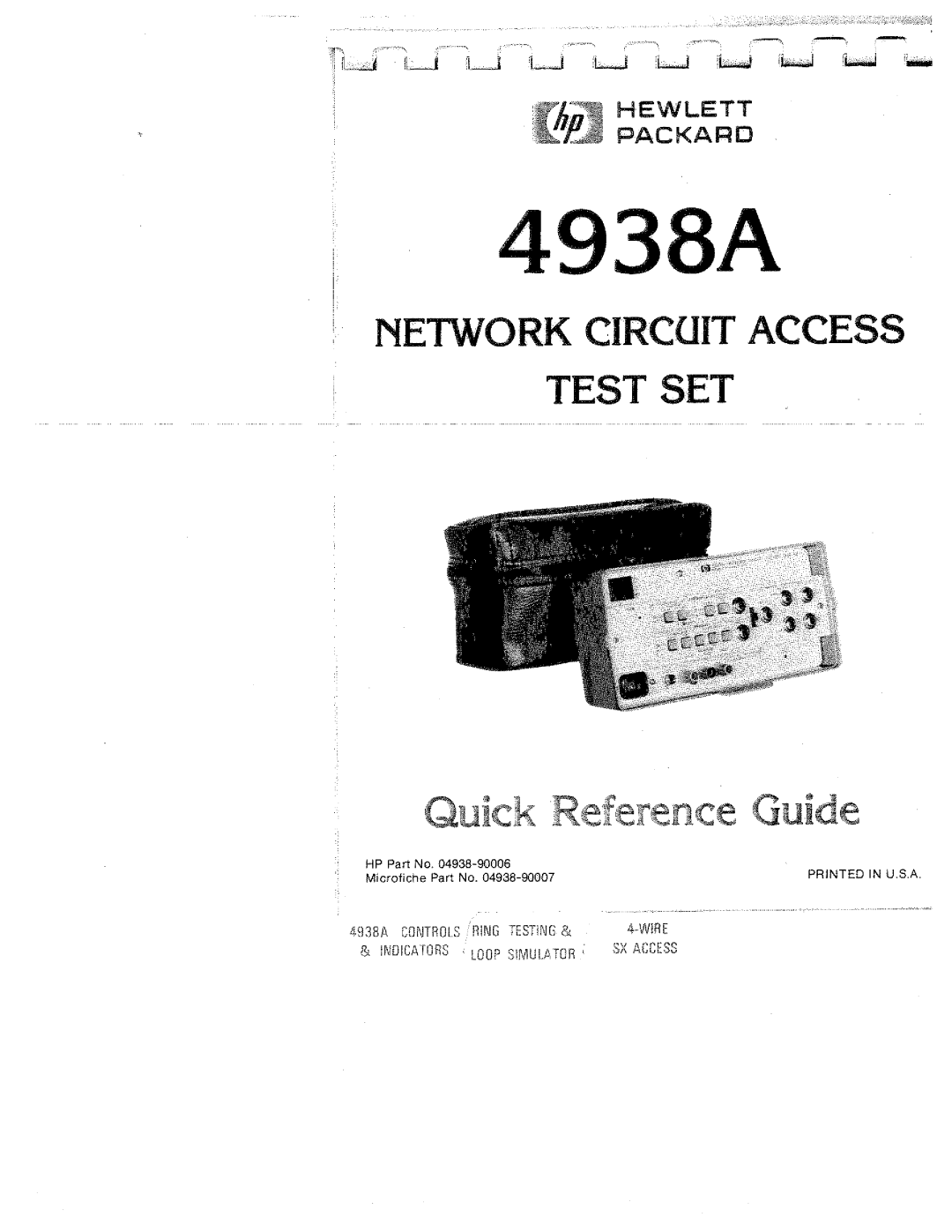 HP 4938A manual 