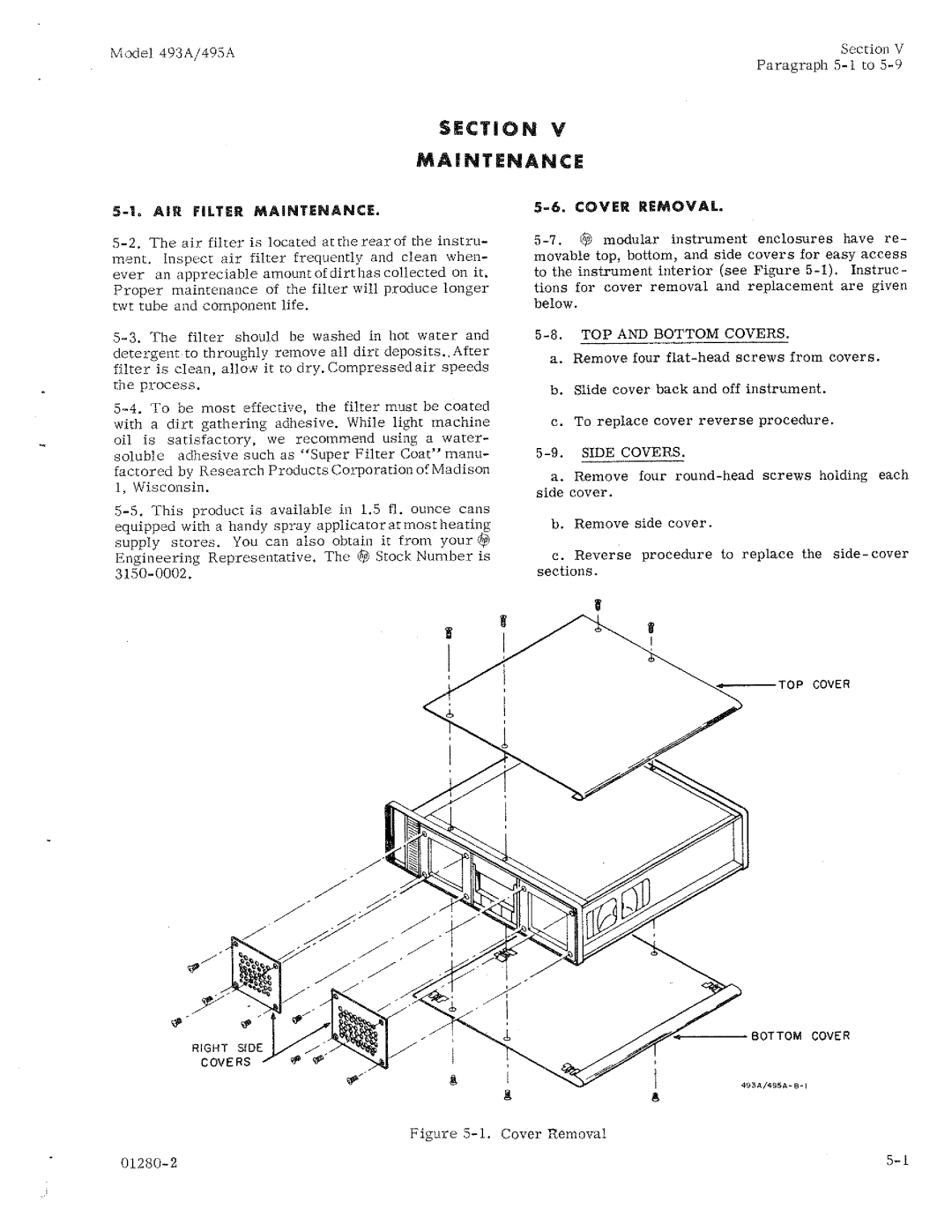 HP 493A manual 