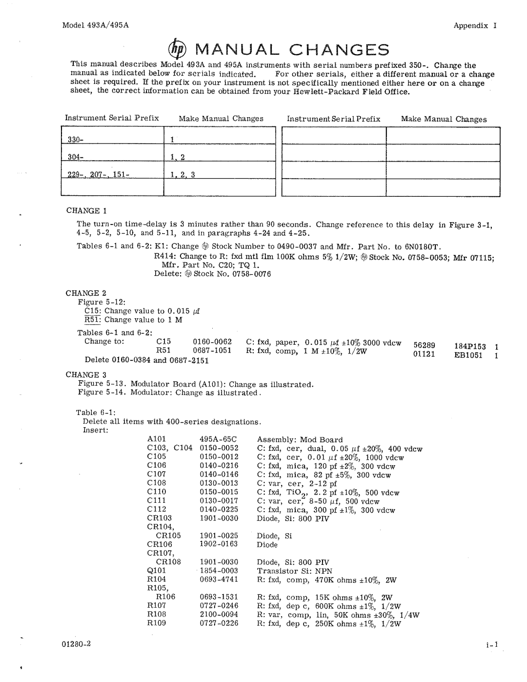 HP 493A manual 