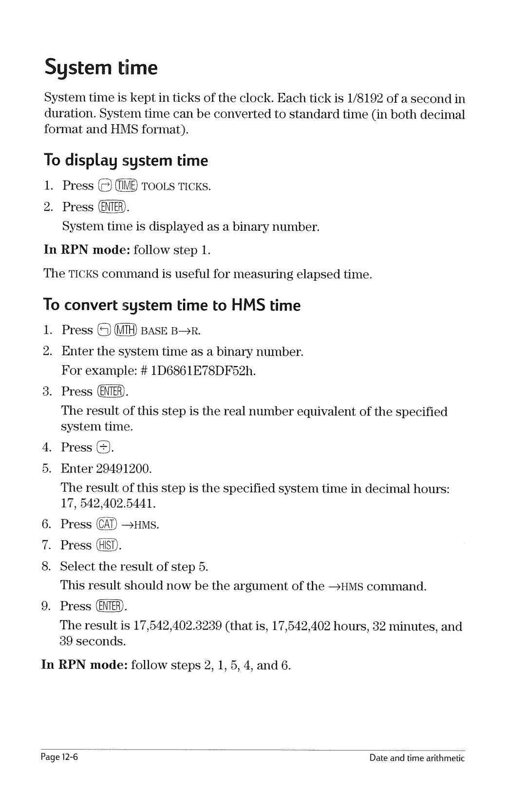 HP 49g Graphing manual 