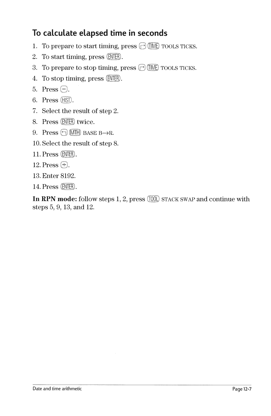 HP 49g Graphing manual 