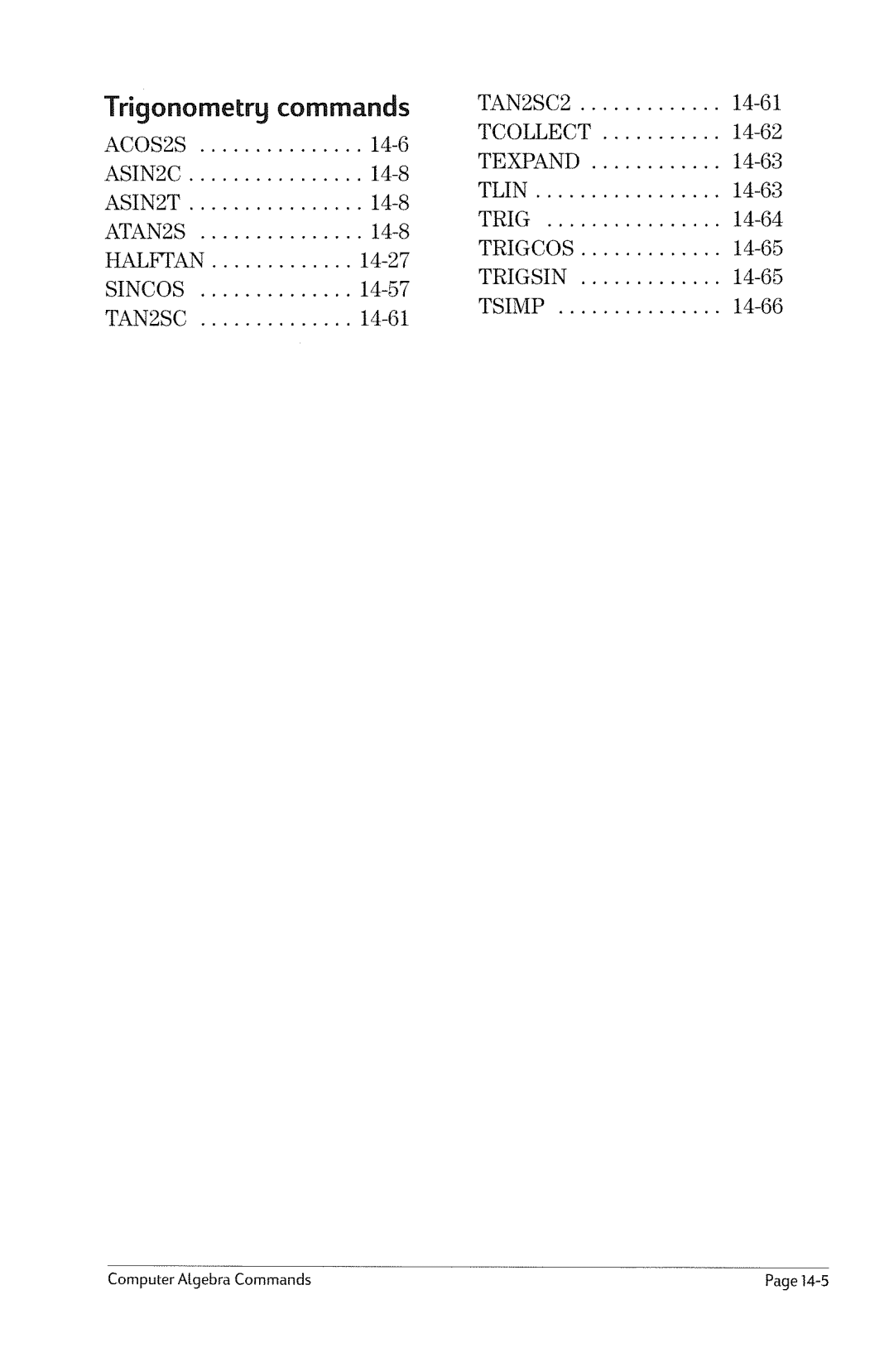 HP 49g Graphing manual 