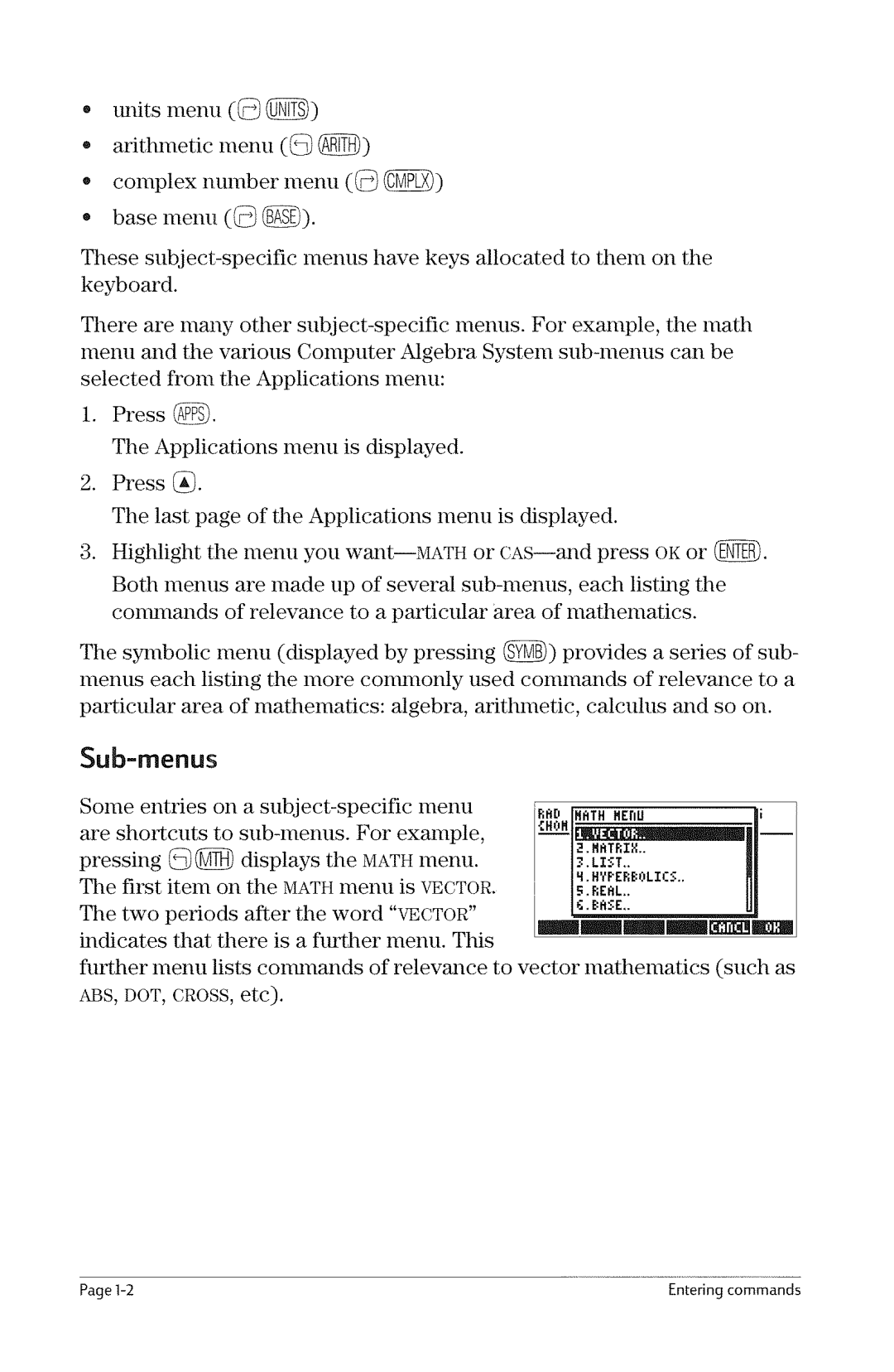 HP 49g Graphing manual 