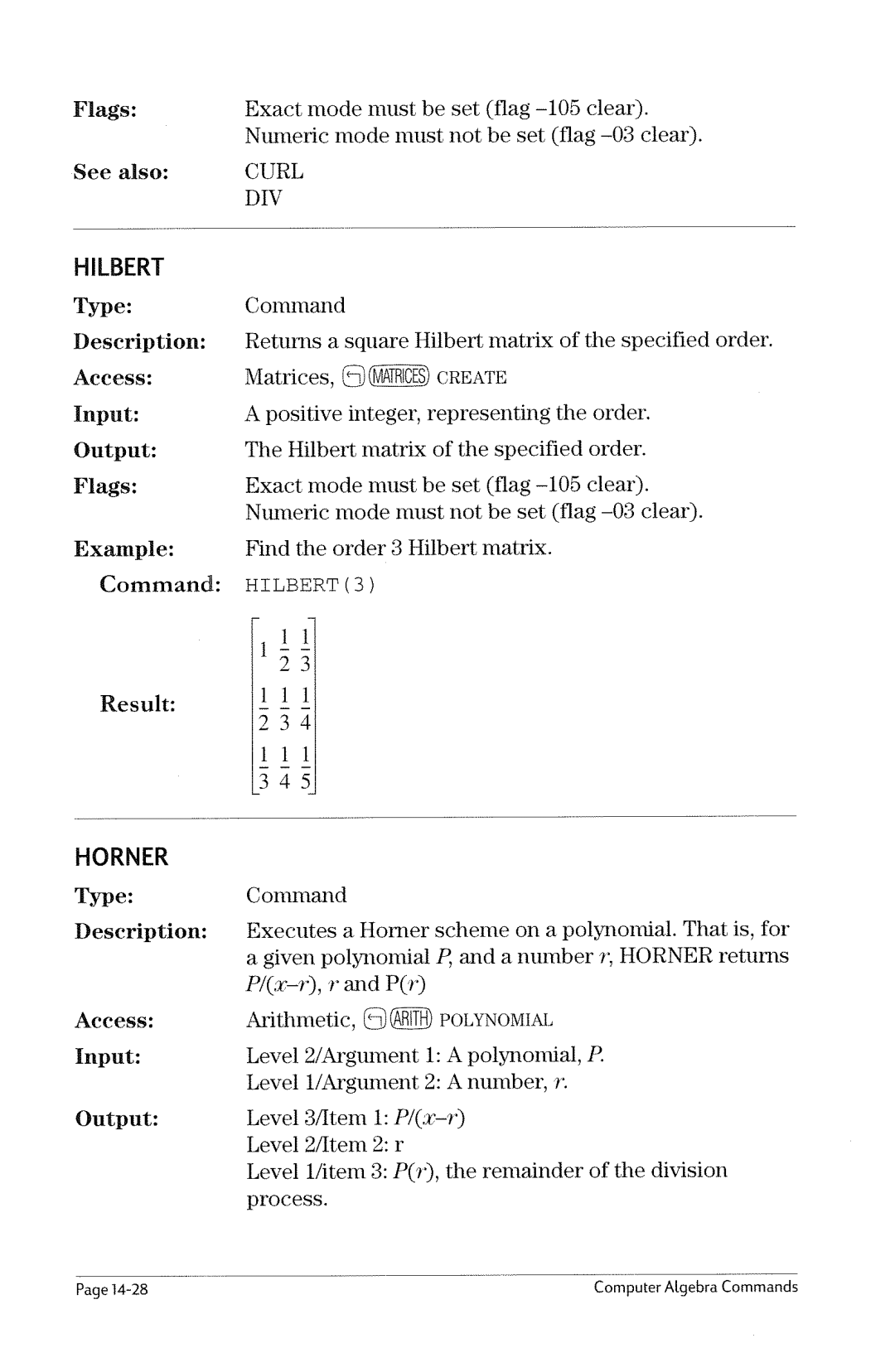 HP 49g Graphing manual 