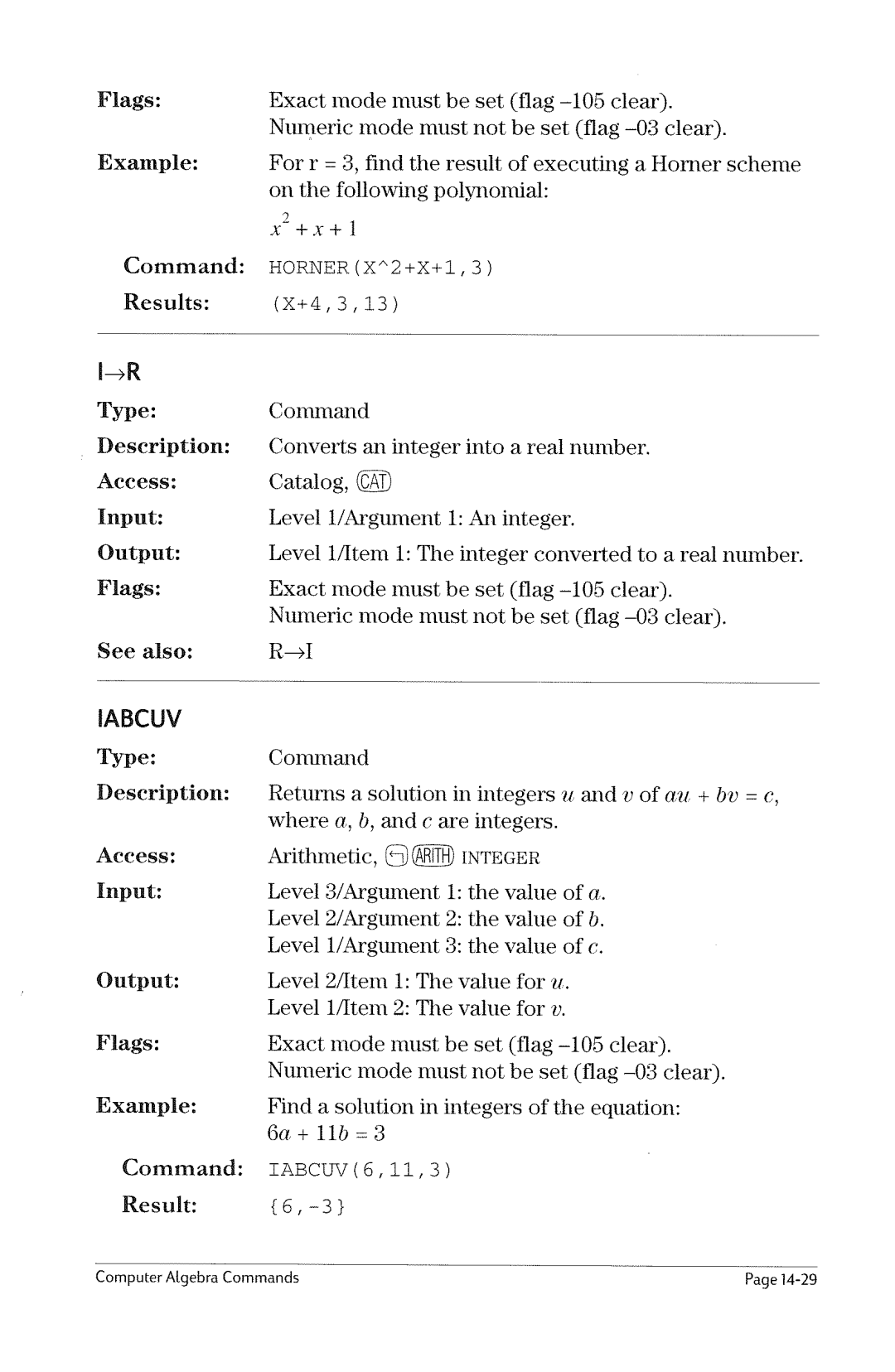 HP 49g Graphing manual 