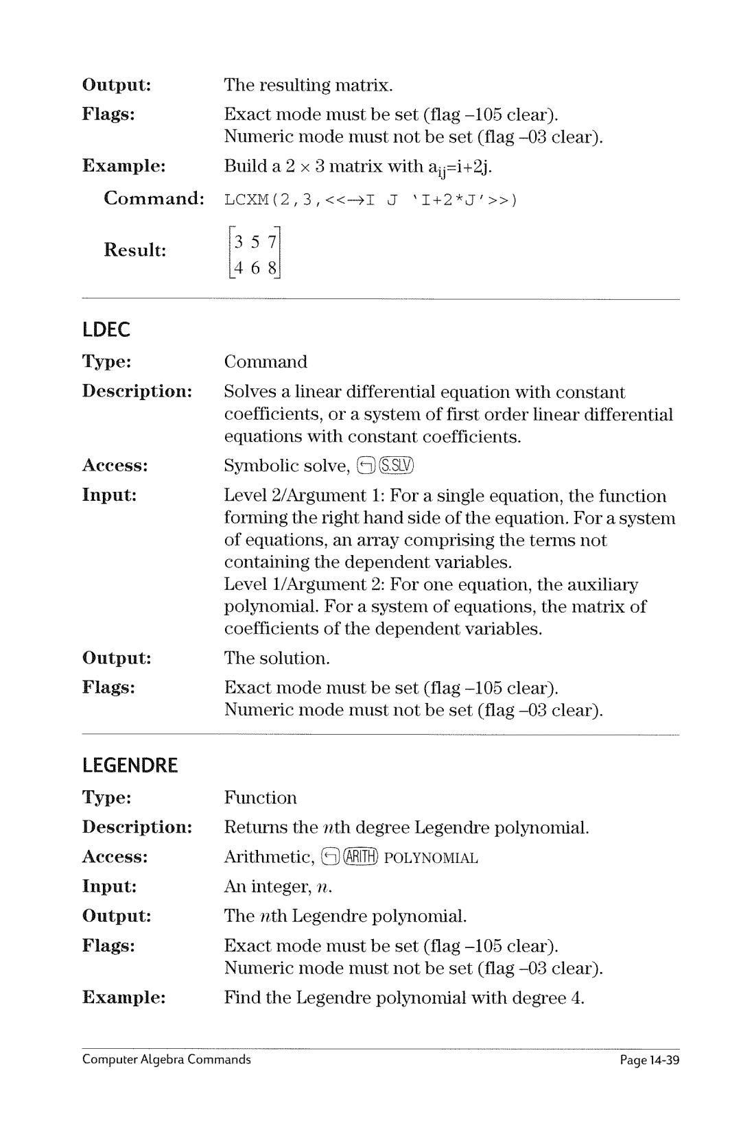 HP 49g Graphing manual 