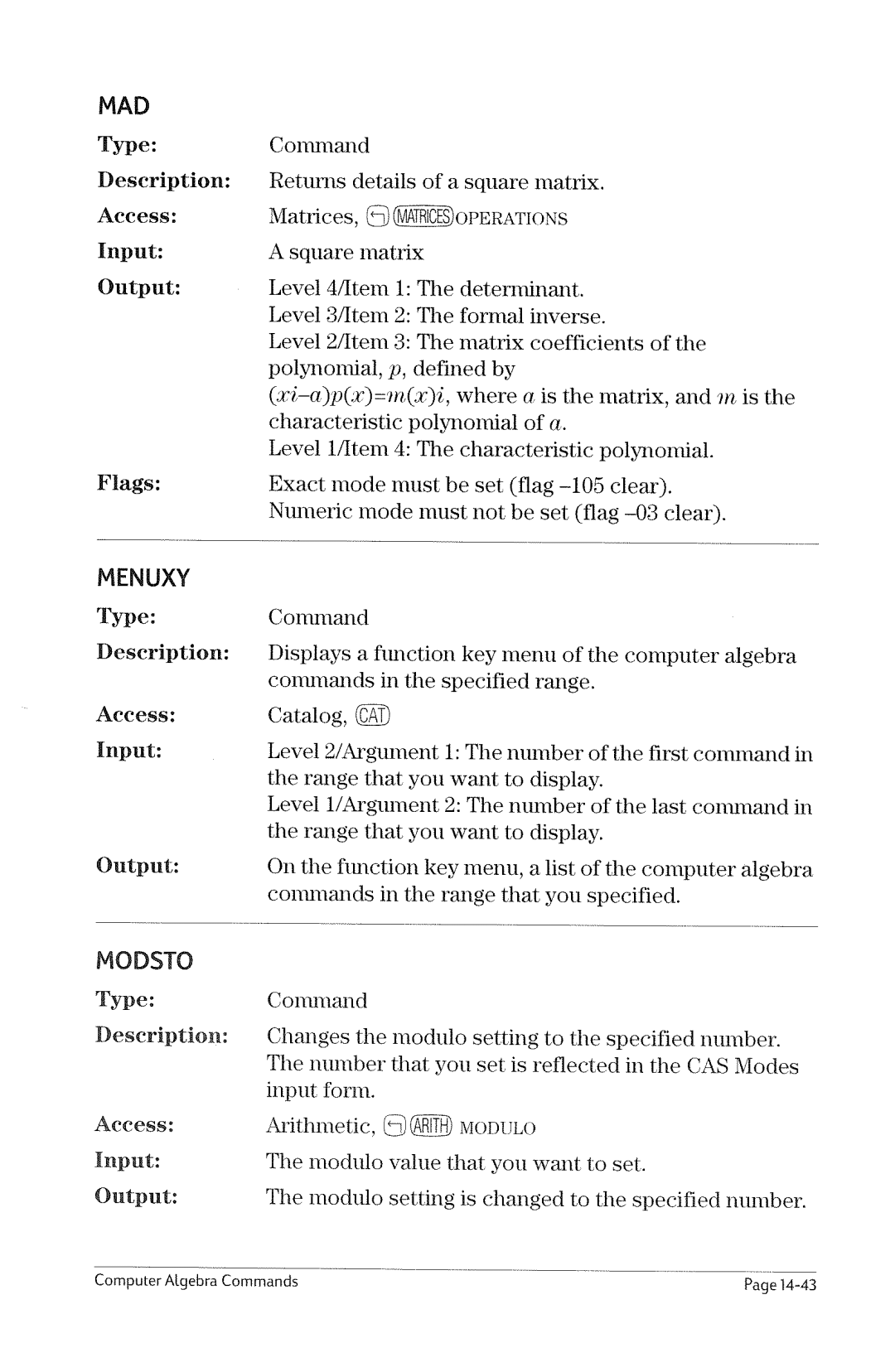 HP 49g Graphing manual 