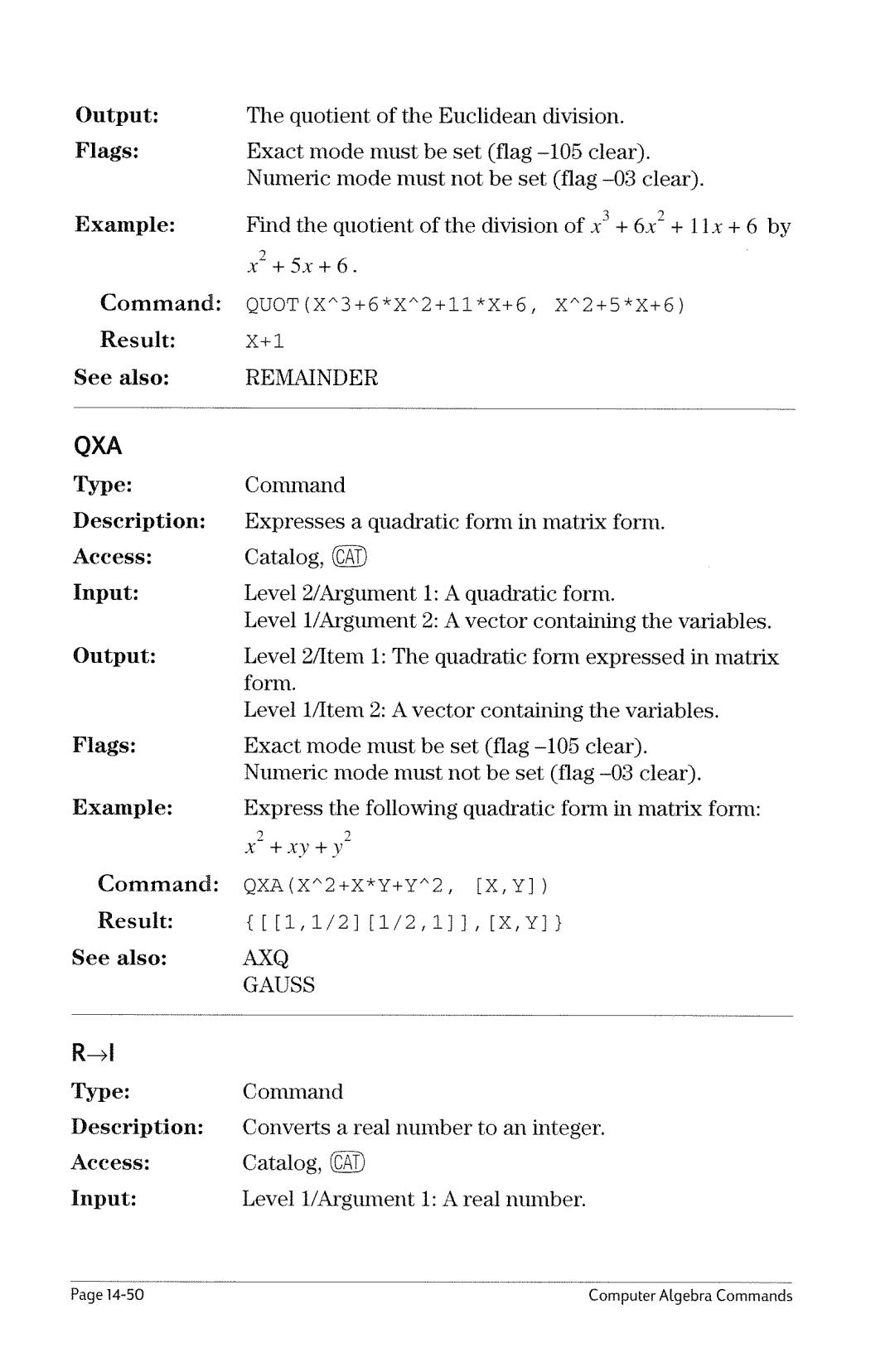 HP 49g Graphing manual 