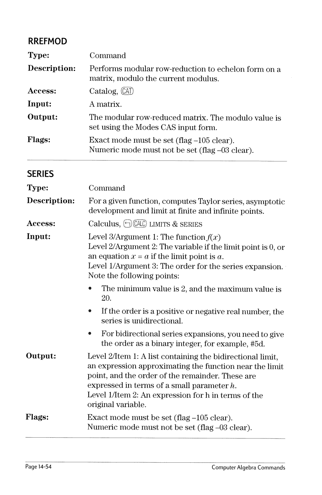 HP 49g Graphing manual 