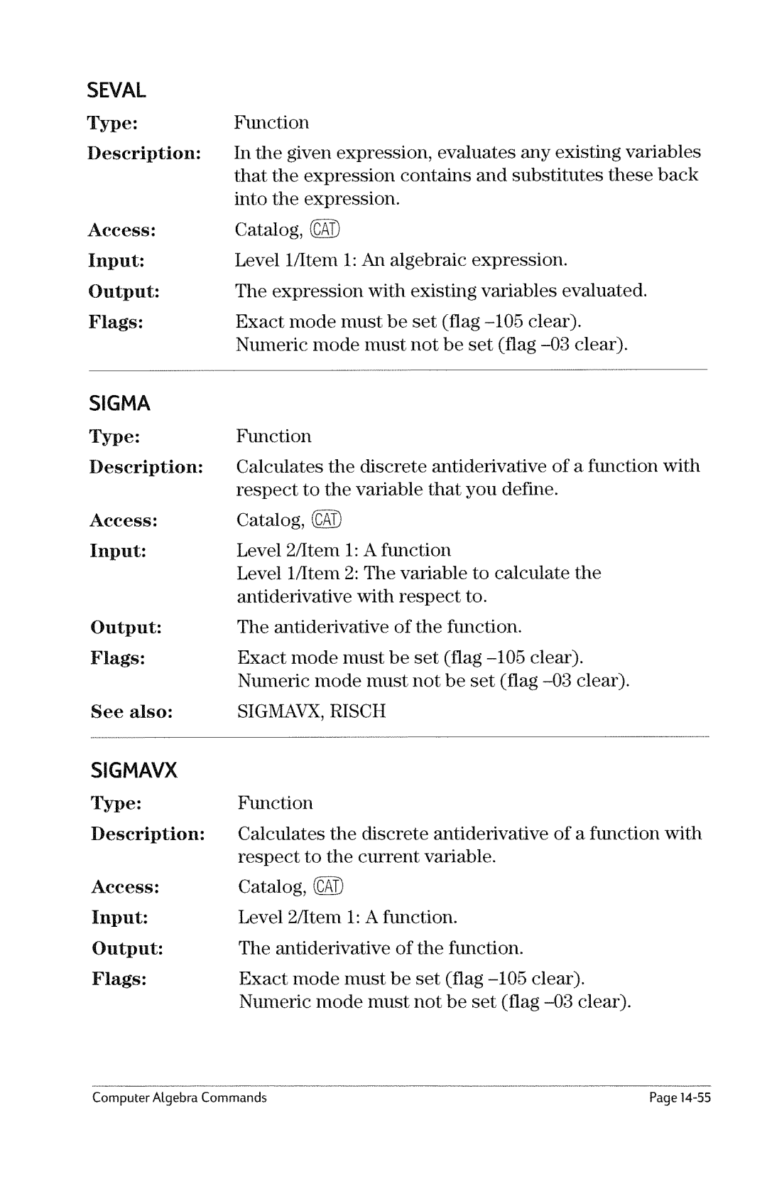 HP 49g Graphing manual 