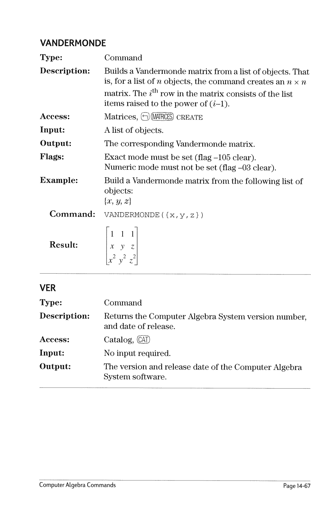 HP 49g Graphing manual 