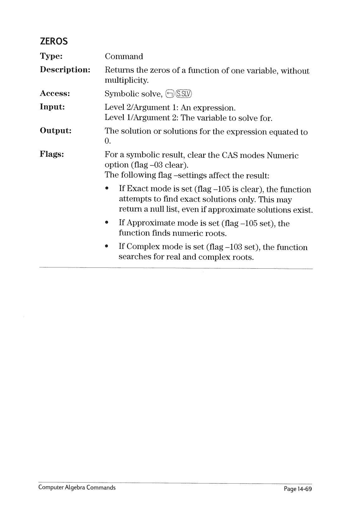 HP 49g Graphing manual 