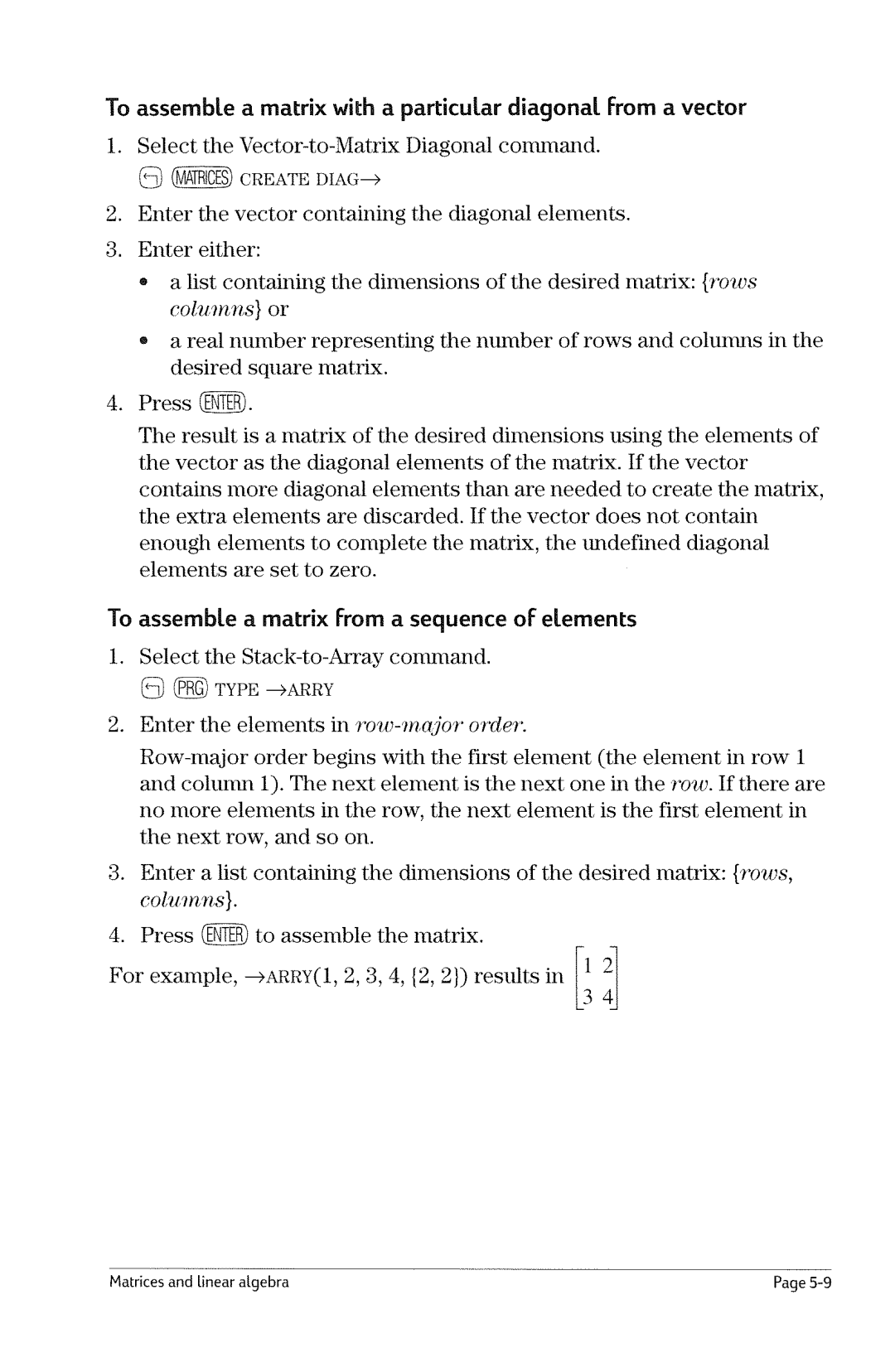 HP 49g Graphing manual 