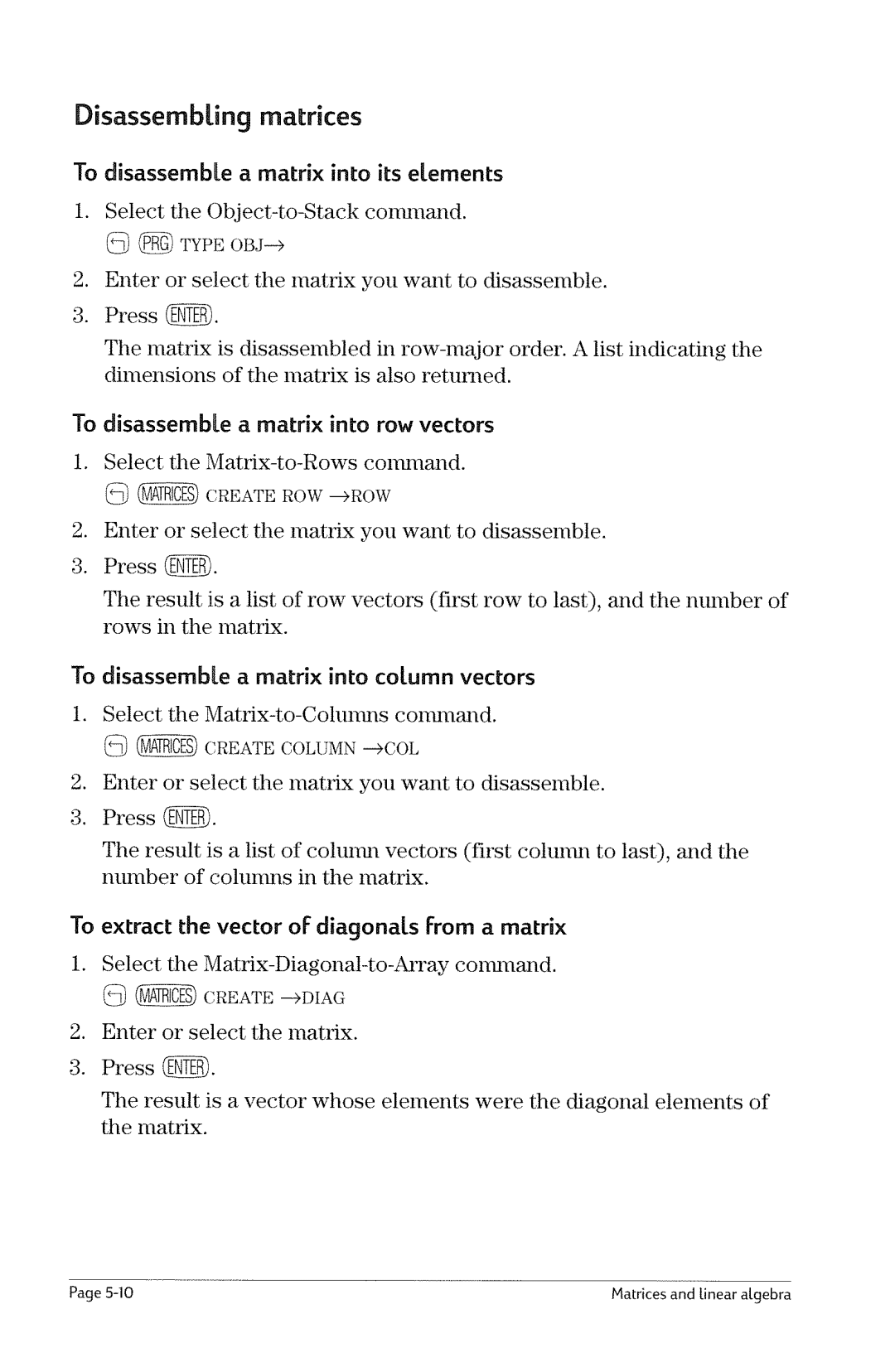 HP 49g Graphing manual 