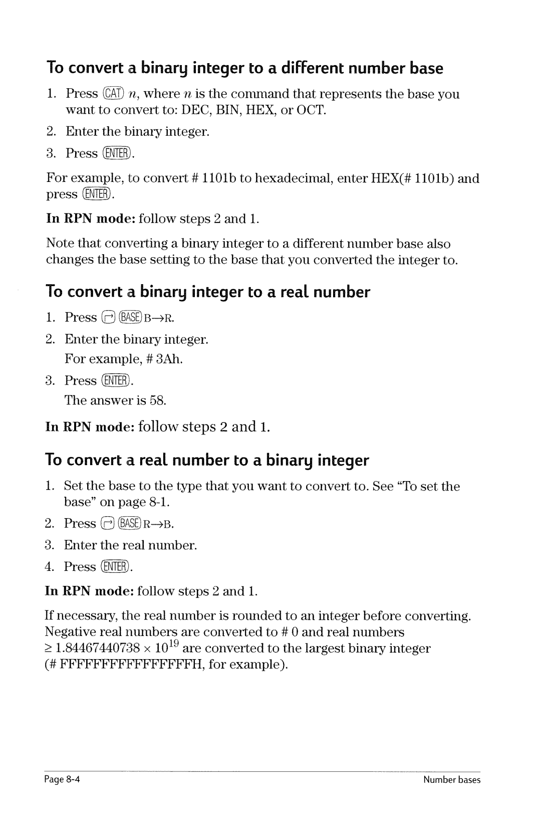 HP 49g Graphing manual 