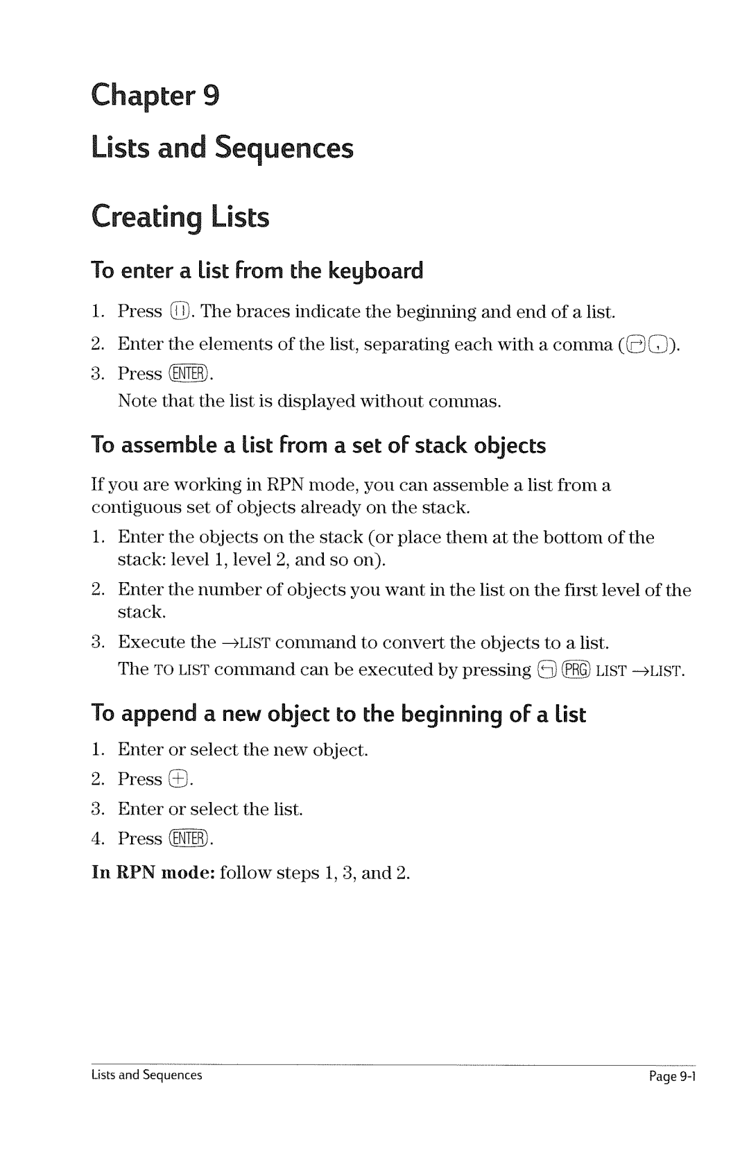 HP 49g Graphing manual 