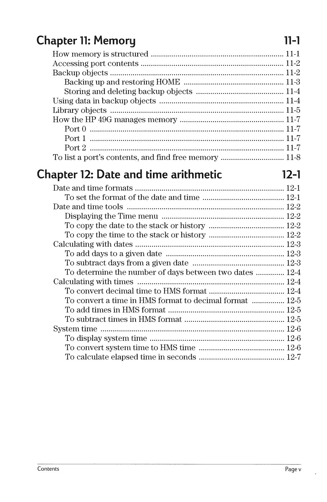 HP 49g Graphing manual 